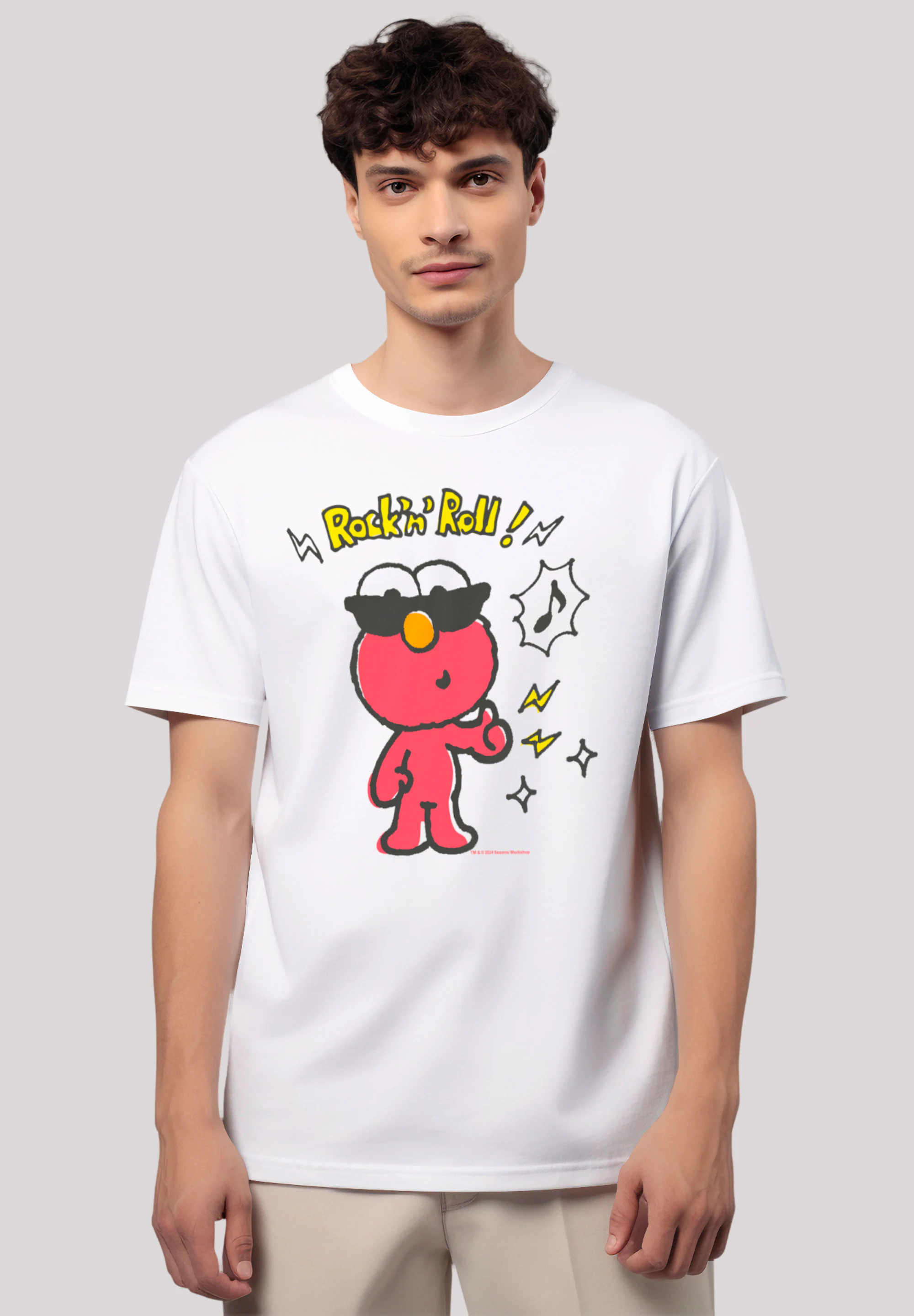 F4NT4STIC T-Shirt "Sesamstraße Elmo´s Rock´n Roll", Premium Qualität günstig online kaufen