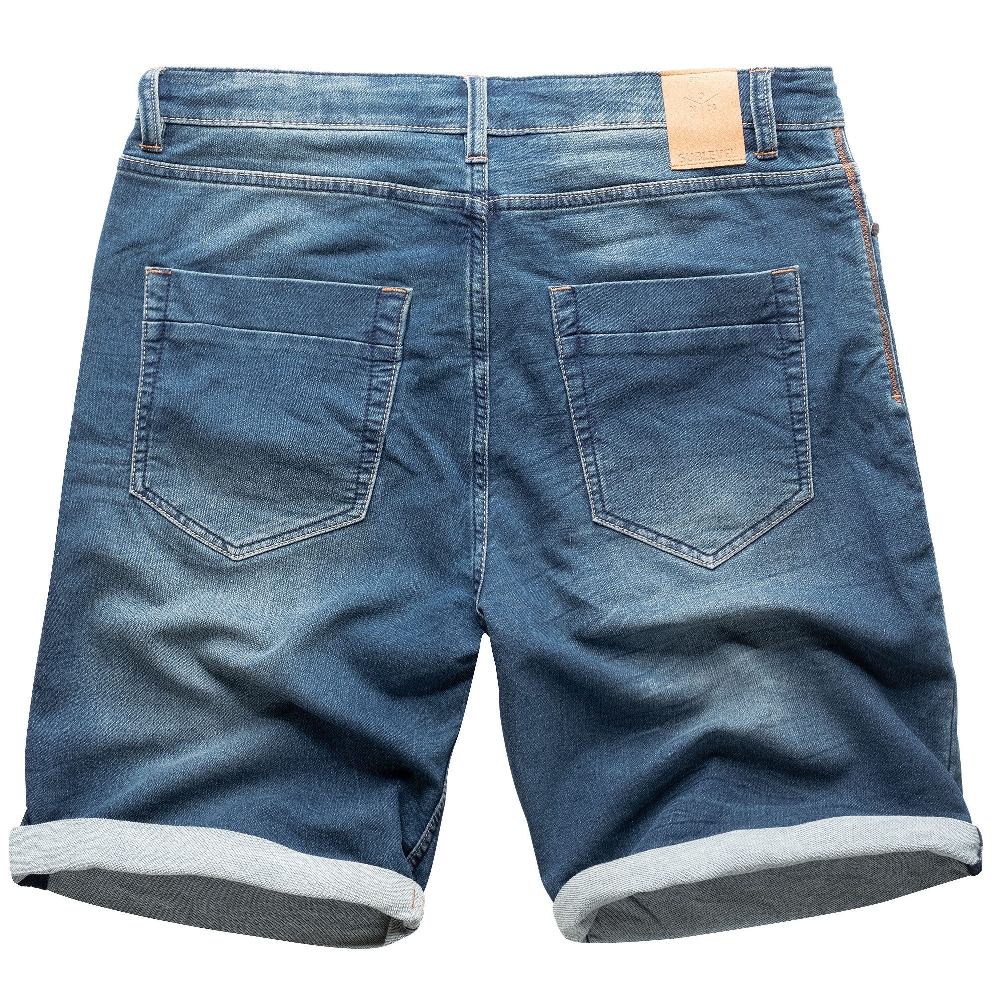 SUBLEVEL Shorts Sweat Shorts Jeans Kurze günstig online kaufen