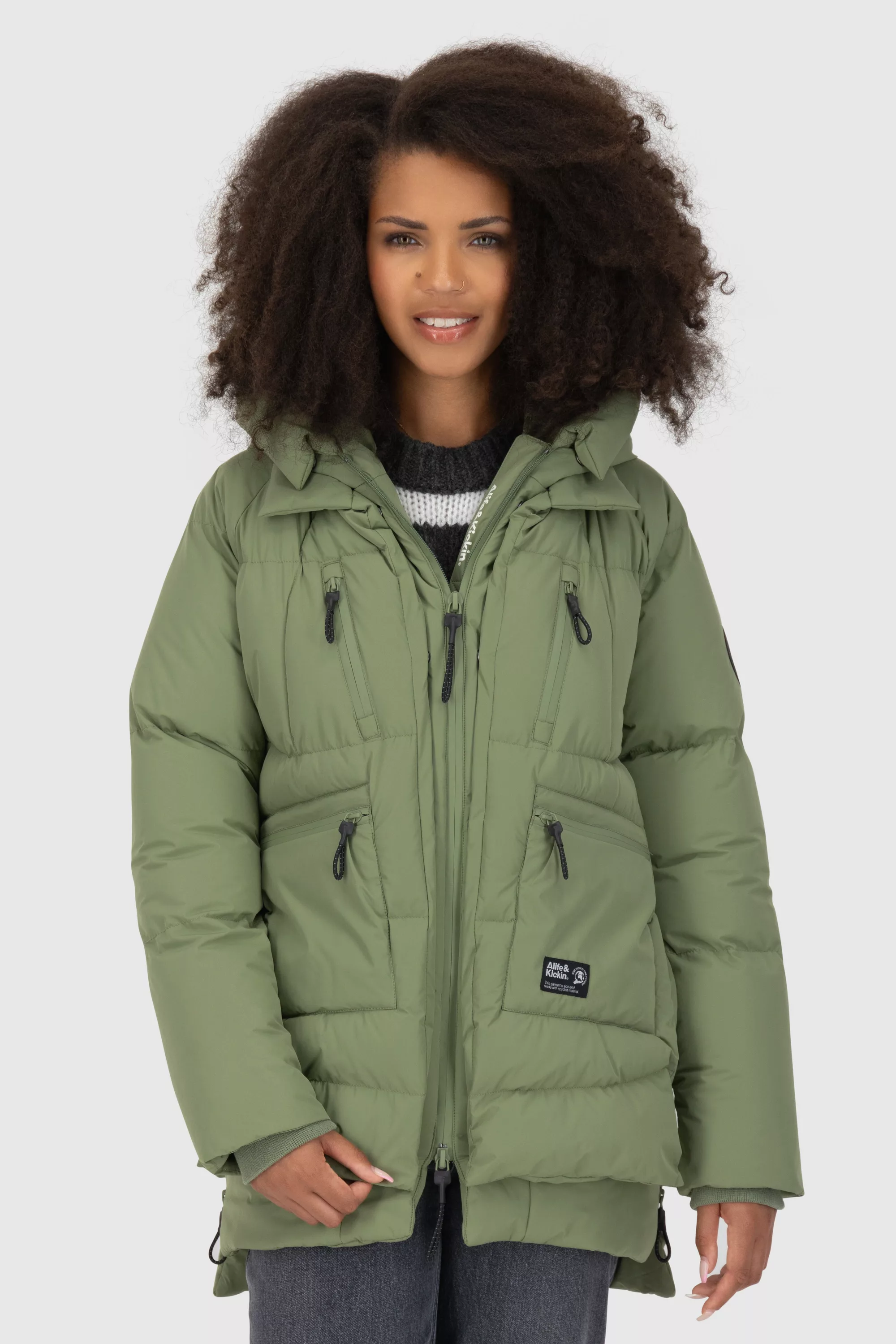 Alife & Kickin Winterjacke "RachelAK A Coat Damen" günstig online kaufen