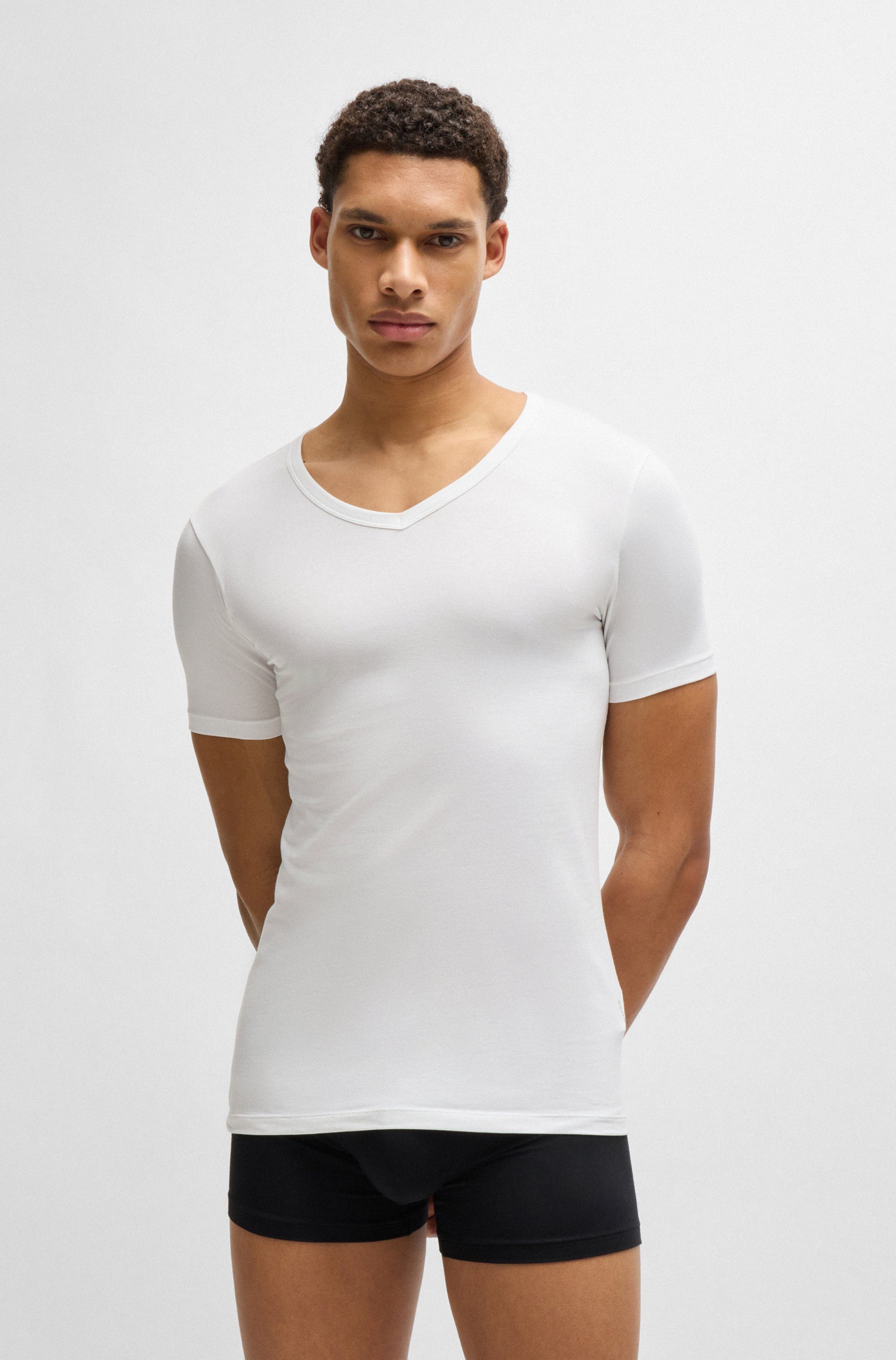 BOSS T-Shirt TSHIRTVN 2P MODERN (Packung, günstig online kaufen