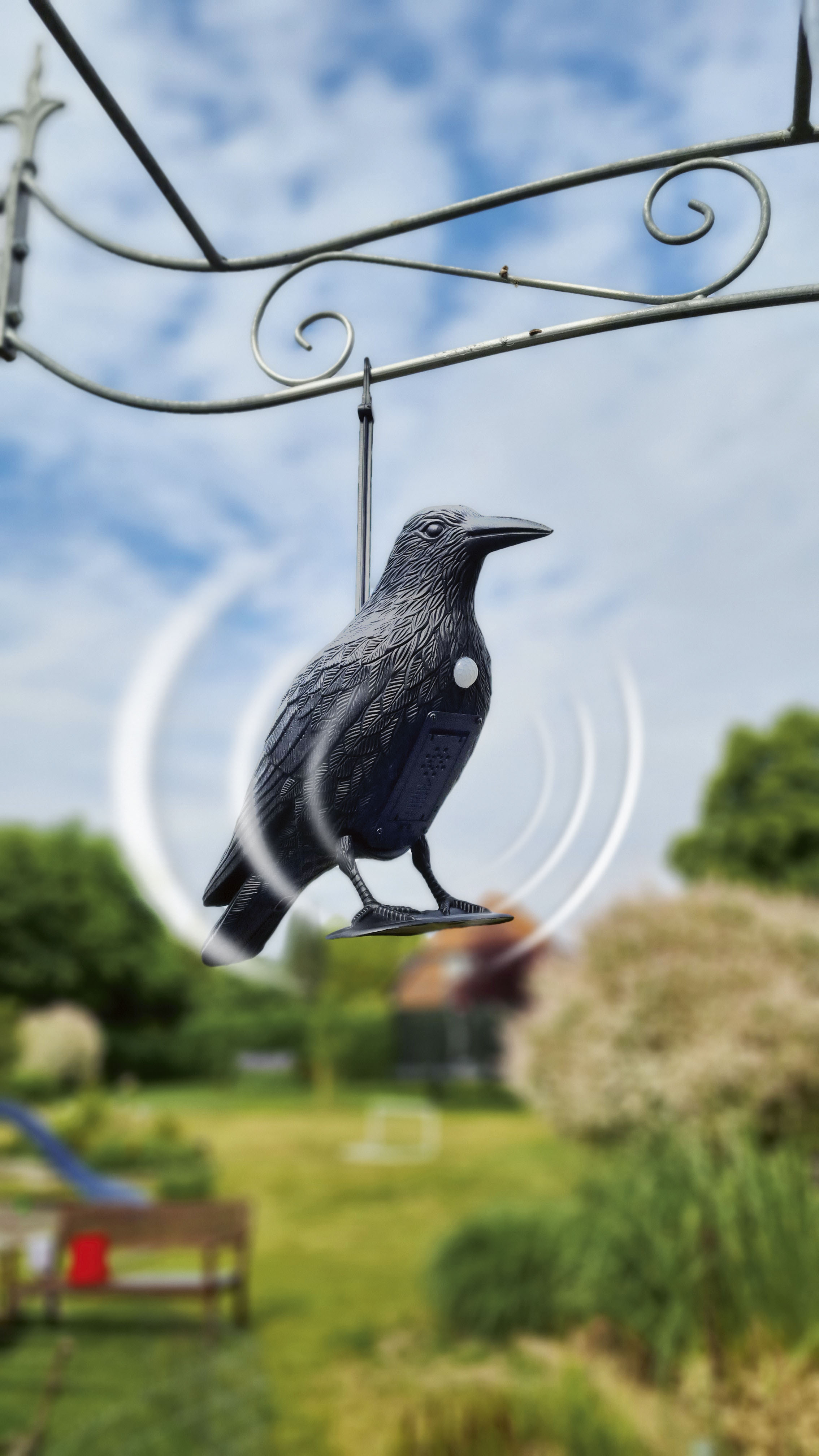 Gardigo Vogel-Schreck "Gardigo Vogel-Abwehr Krähe", mit Sound, inkl.Batteri günstig online kaufen