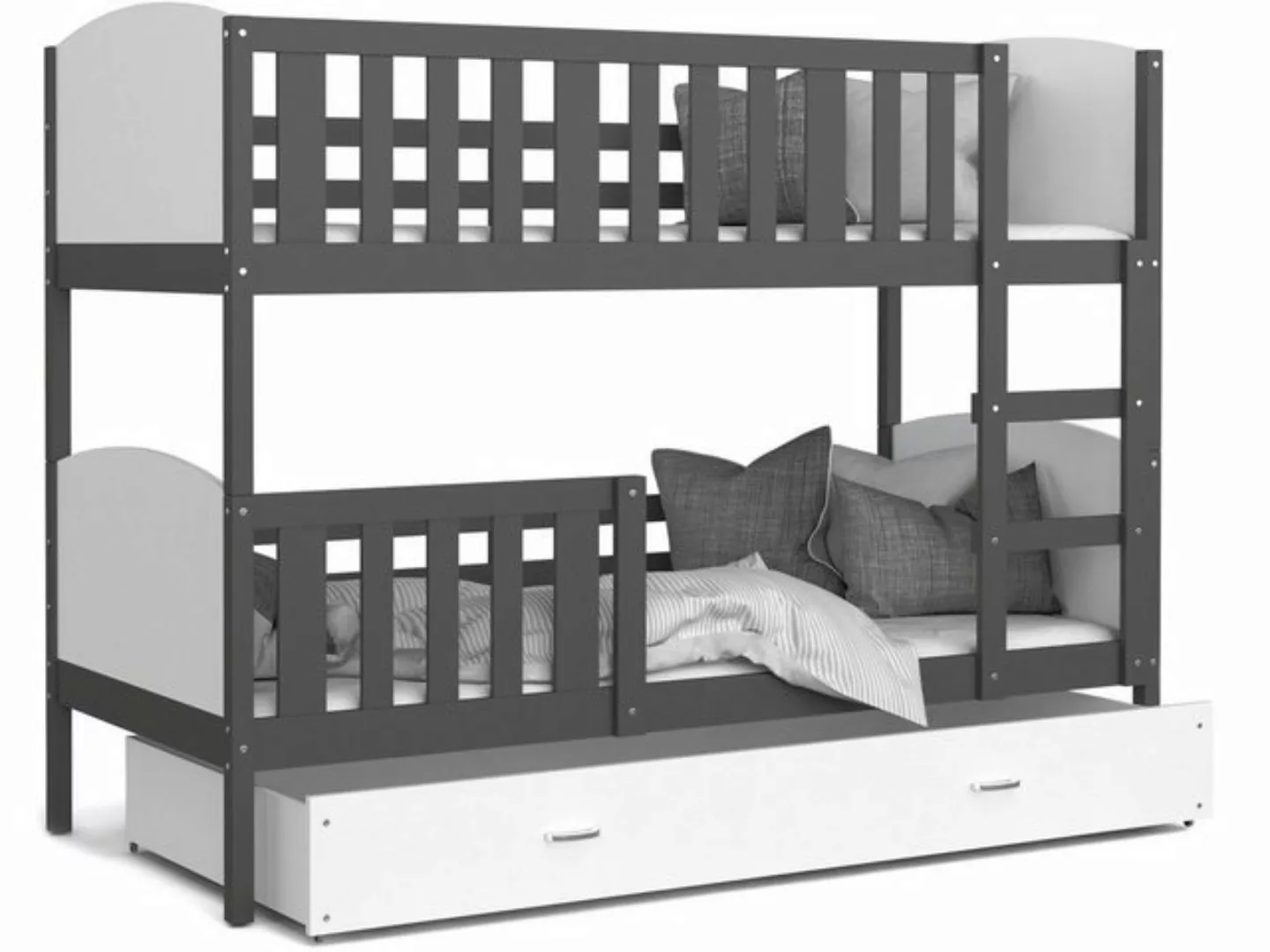 Siblo Kinderbett Tommy (Flexibler Lattenrost, Schublade, Sicherheitsbarrier günstig online kaufen