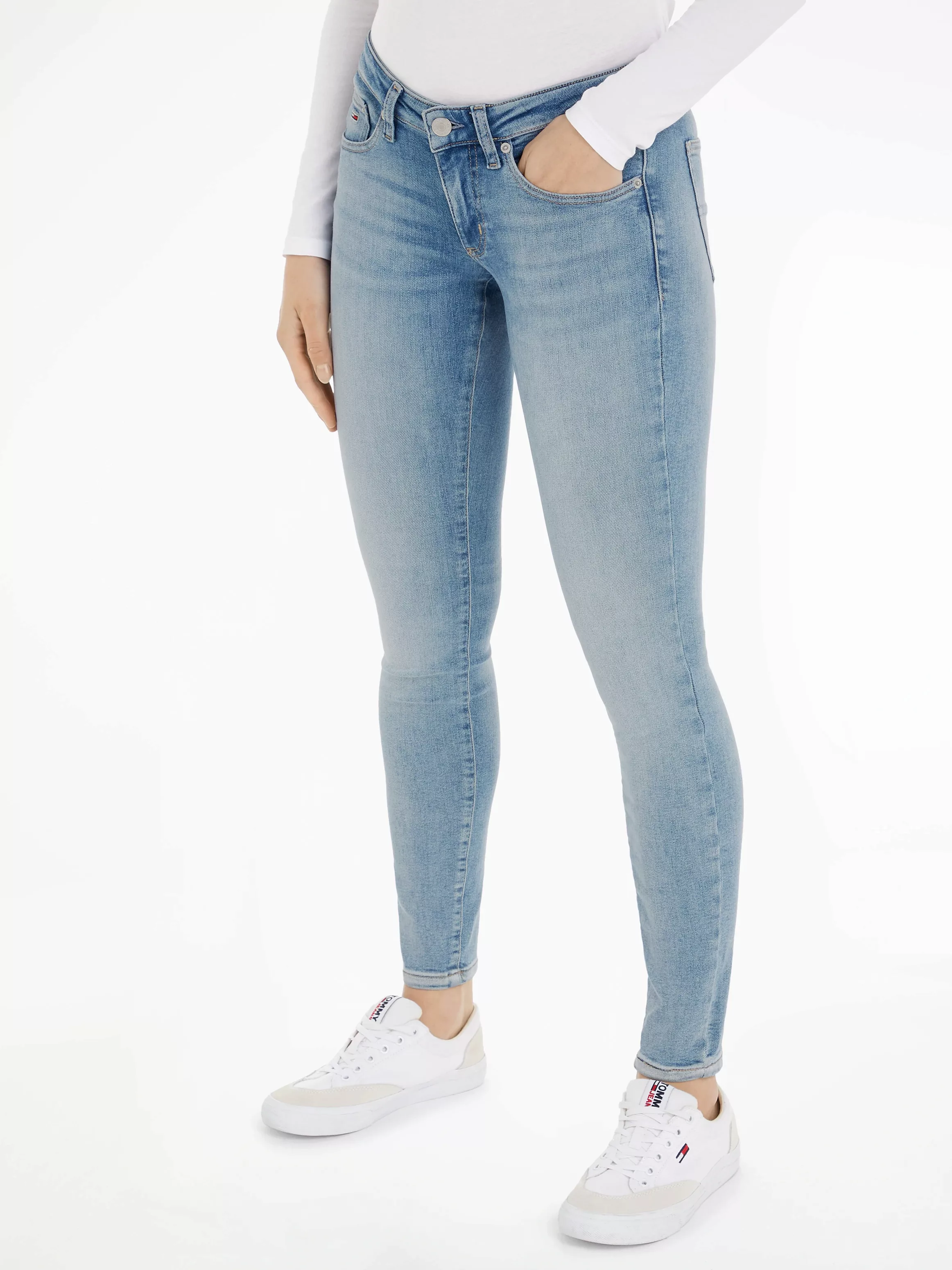 Tommy Jeans Skinny-fit-Jeans "Tommy Jeans Damenjeans Low Waist Skinny", mit günstig online kaufen