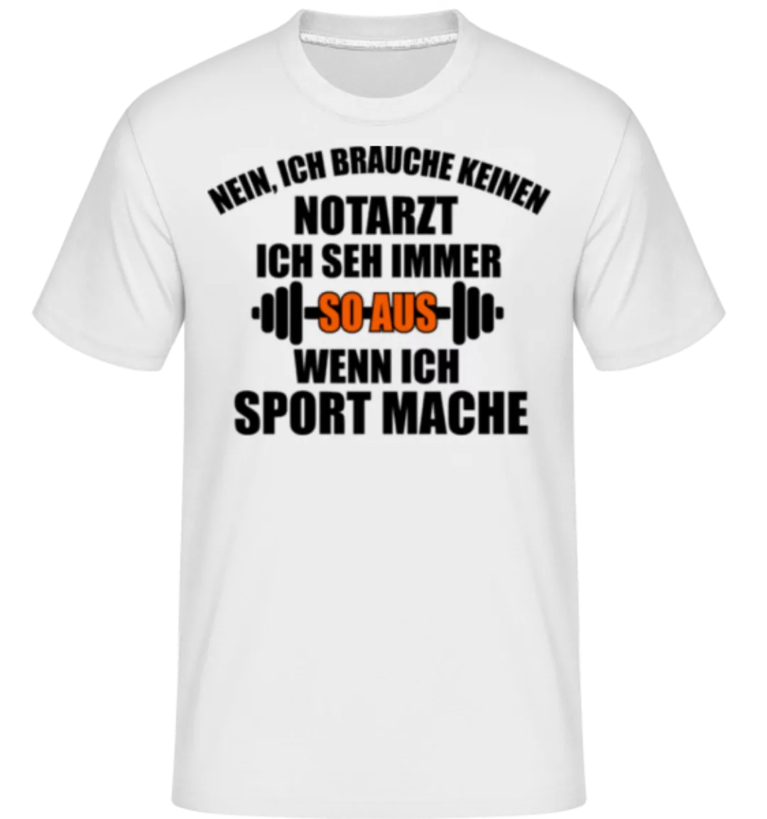Wenn Ich Sport Mache · Shirtinator Männer T-Shirt günstig online kaufen