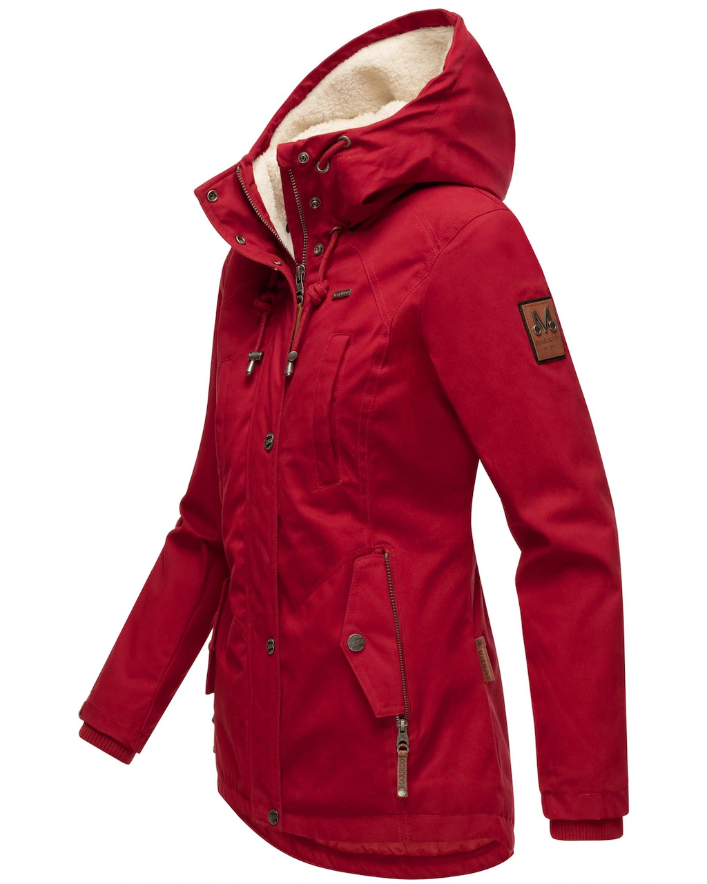 Marikoo Winterjacke "Bikoo", mit Kapuze, sportliche Damen Outdoor Baumwollj günstig online kaufen