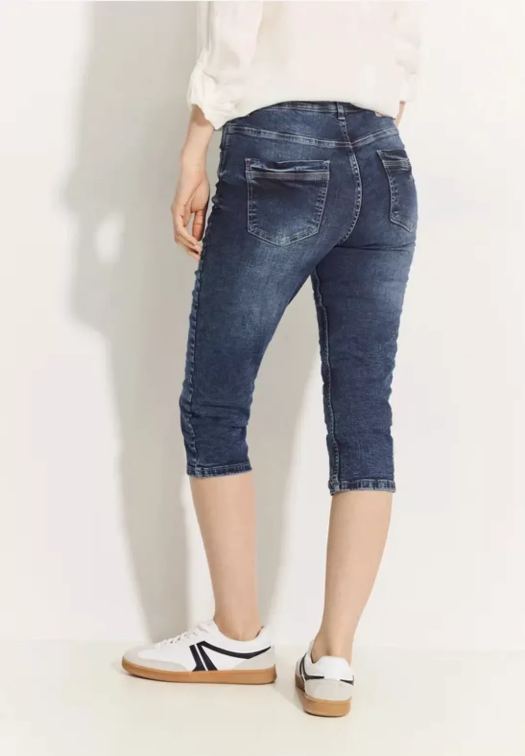 Cecil Caprijeans Style TOS Toronto Mid Blue 19 günstig online kaufen