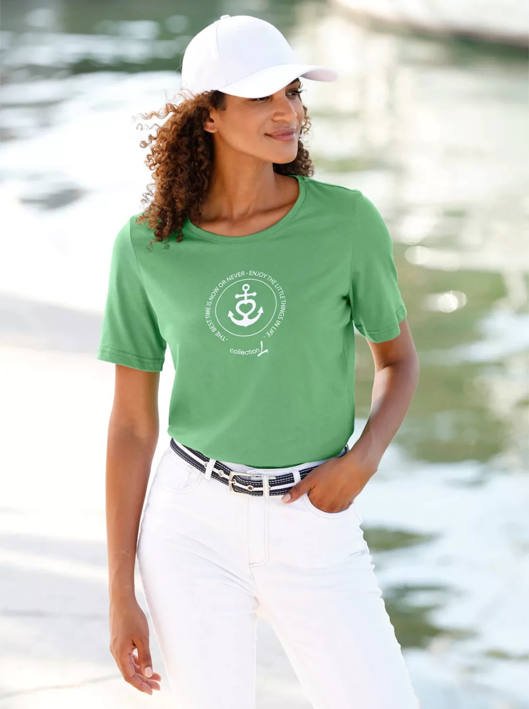 Casual Looks Rundhalsshirt "Shirt", (1 tlg.) günstig online kaufen
