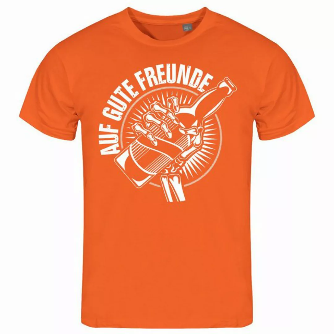 deinshirt Print-Shirt Herren T-Shirt Auf gute Freunde Funshirt mit Motiv günstig online kaufen