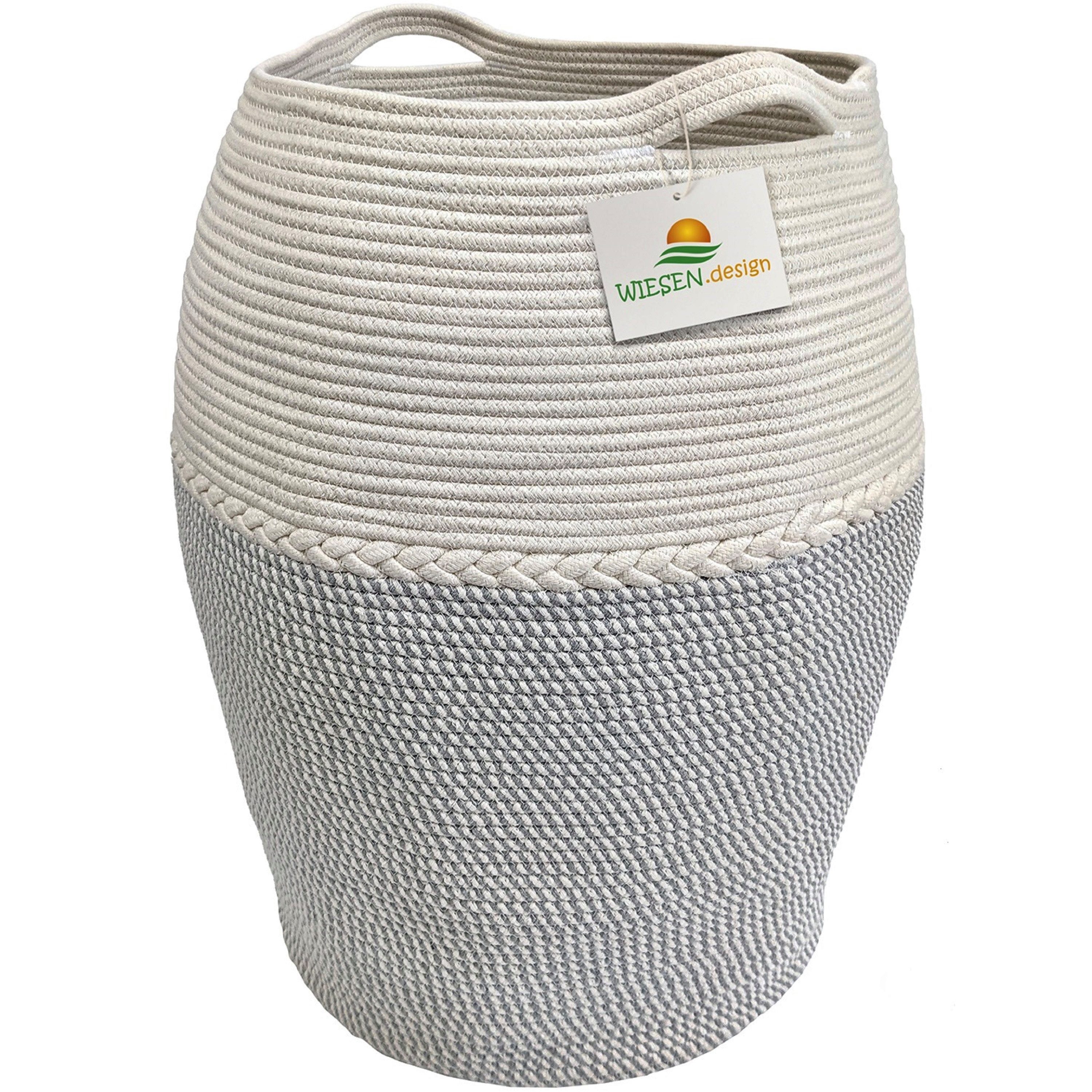 WIESEN.design Wäschekorb Jamila Ø46/39xH65cm 105L, 100% günstig online kaufen