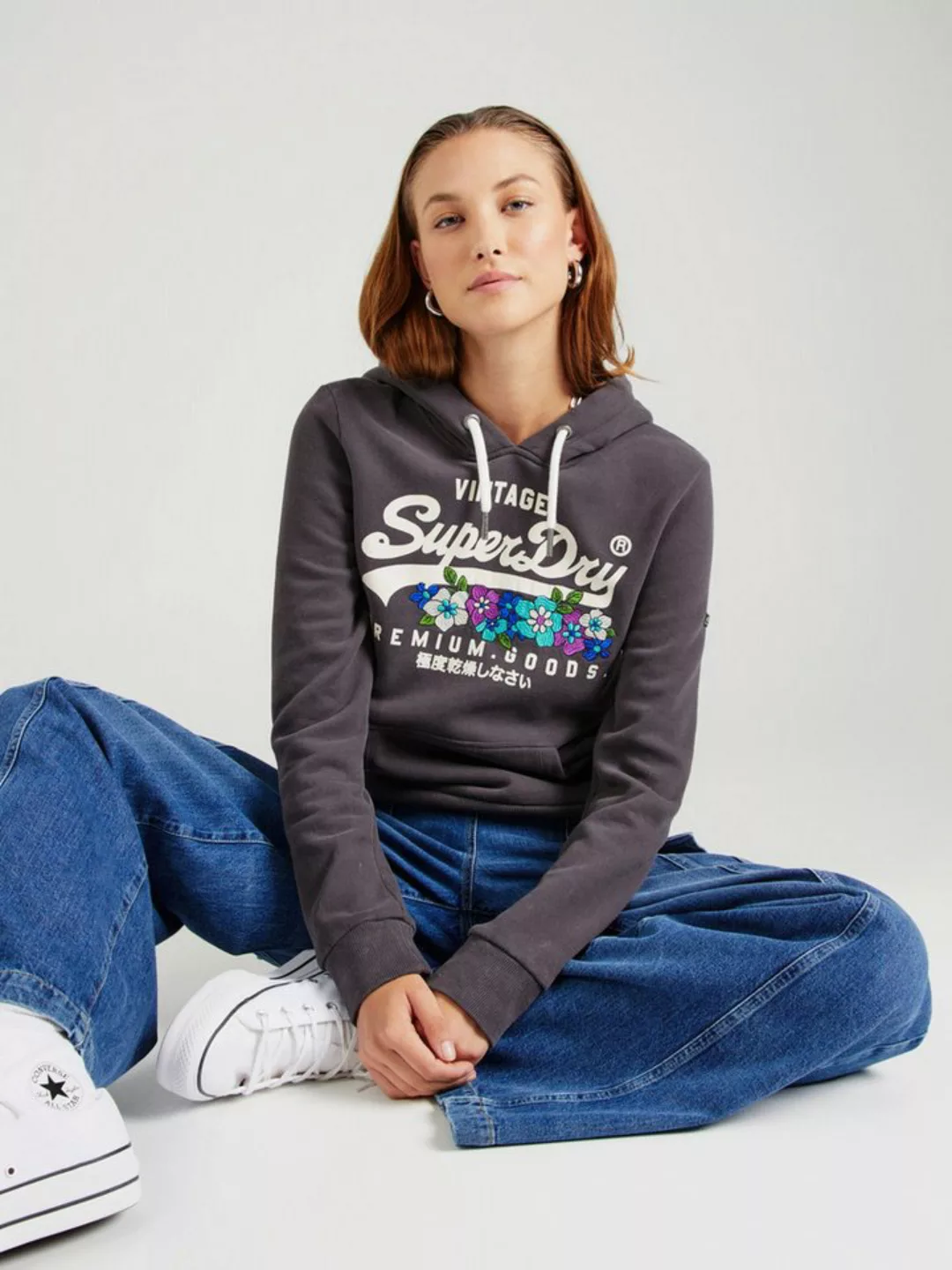 Superdry Sweatshirt (1-tlg) Stickerei günstig online kaufen