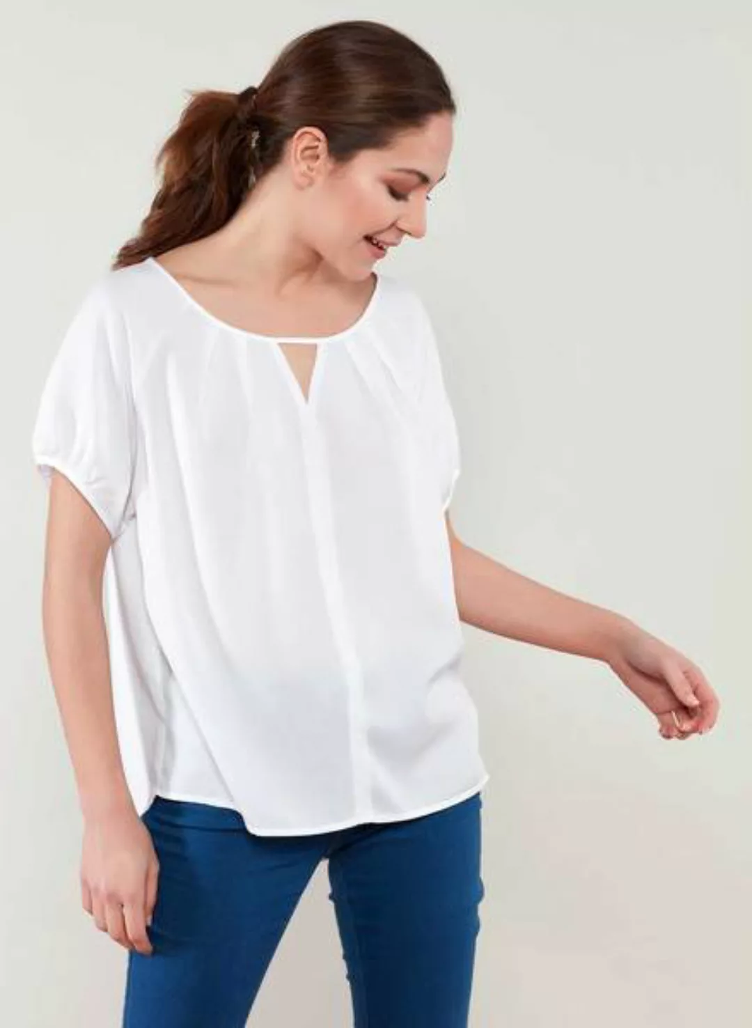 Leichte Bluse Aus Tencel® günstig online kaufen