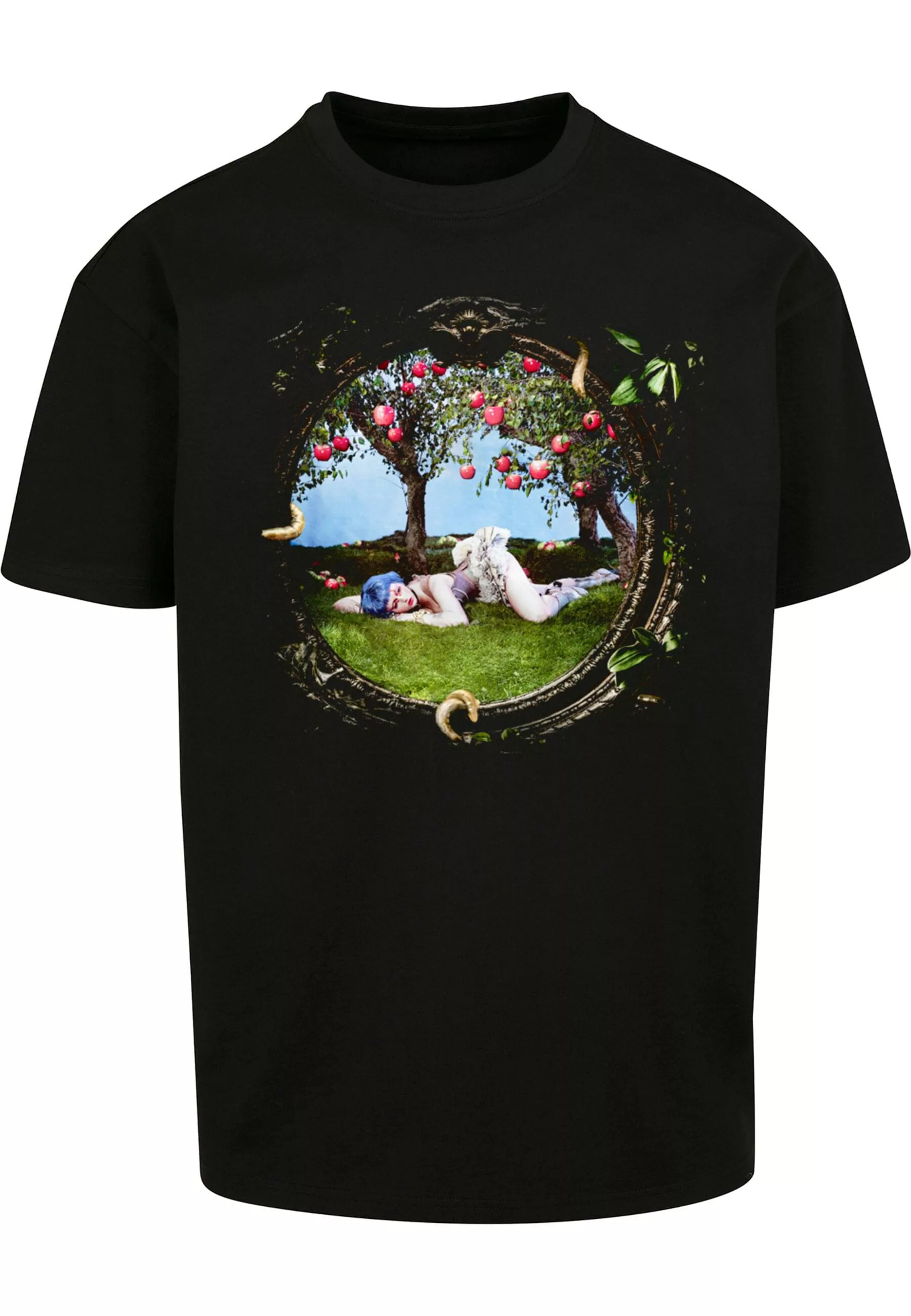 Merchcode T-Shirt "Merchcode Ashnikko - Apple Picture Oversized Tee" günstig online kaufen