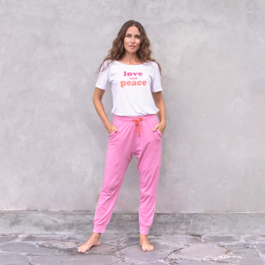 Love - Damen - Loose Cut T-shirt Aus 100% Biobaumwolle günstig online kaufen