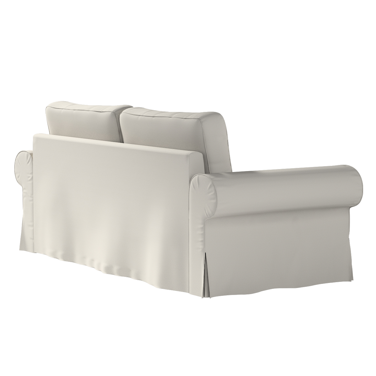 Bezug für Backabro 3-Sitzer Sofa ausklappbar, grau, Bezug für Backabro 3-Si günstig online kaufen