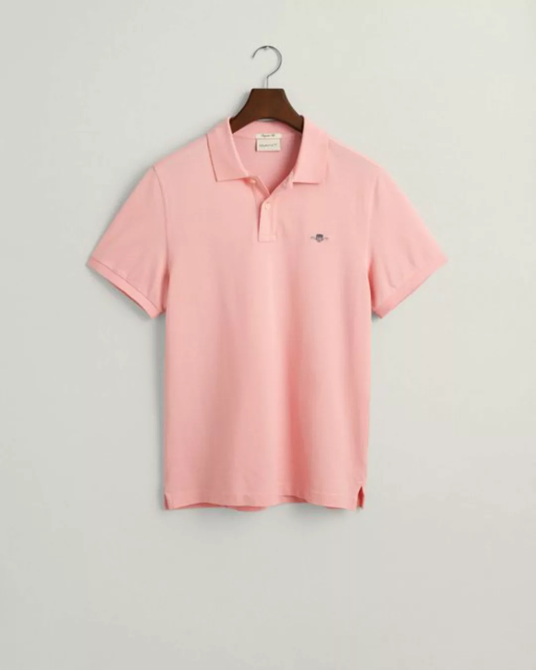 Gant Shield Piqué Poloshirt Rosa - Größe XL günstig online kaufen