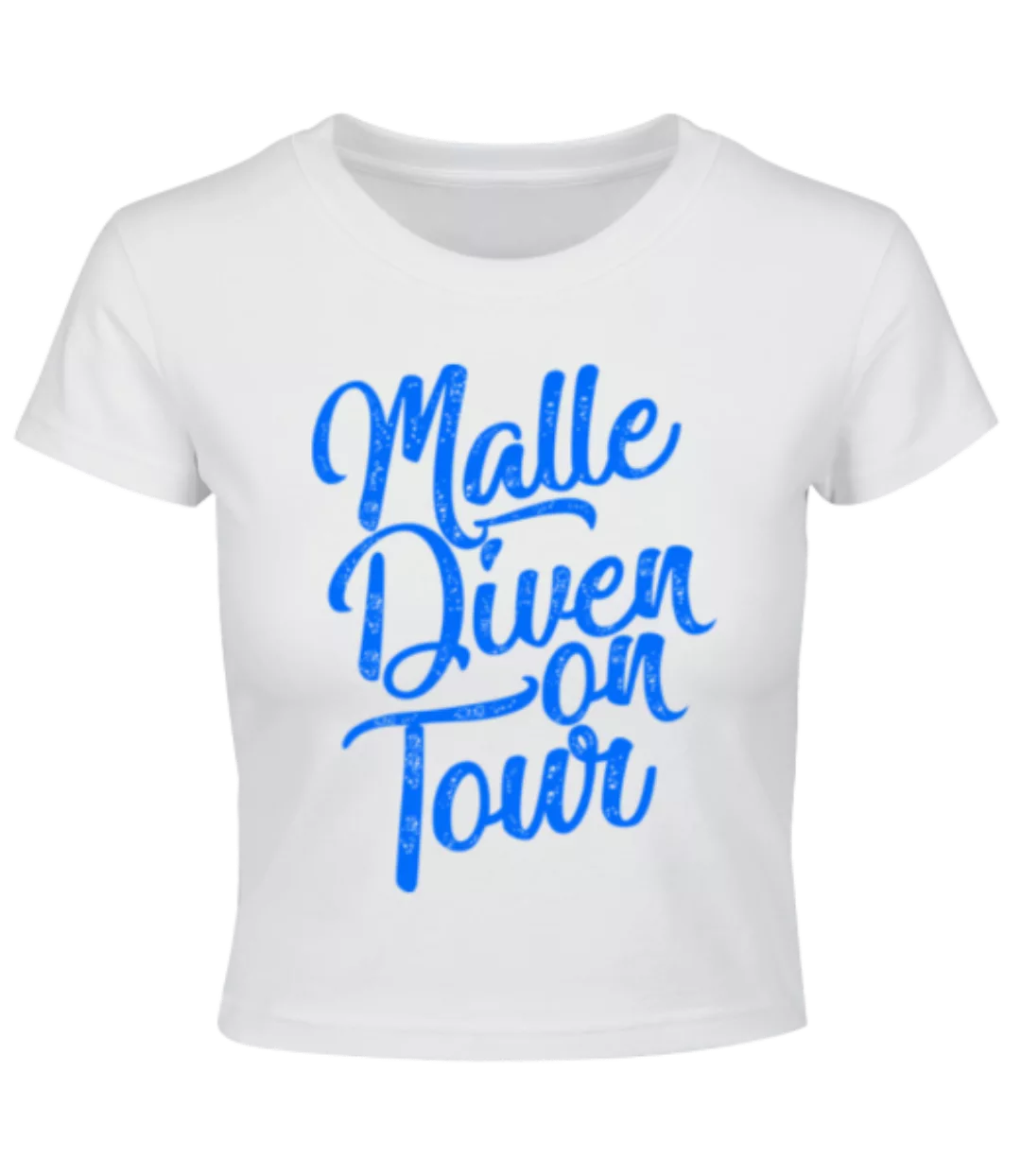 Malle Diven On Tour · Crop T-Shirt günstig online kaufen
