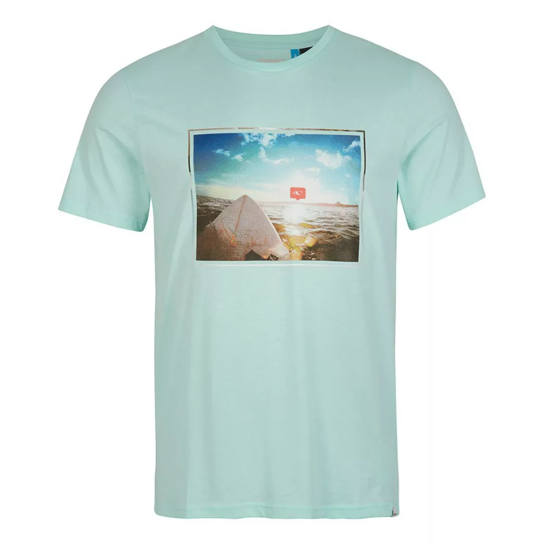 O´neill Surfers View Kurzärmeliges T-shirt 2XL Bluelight günstig online kaufen