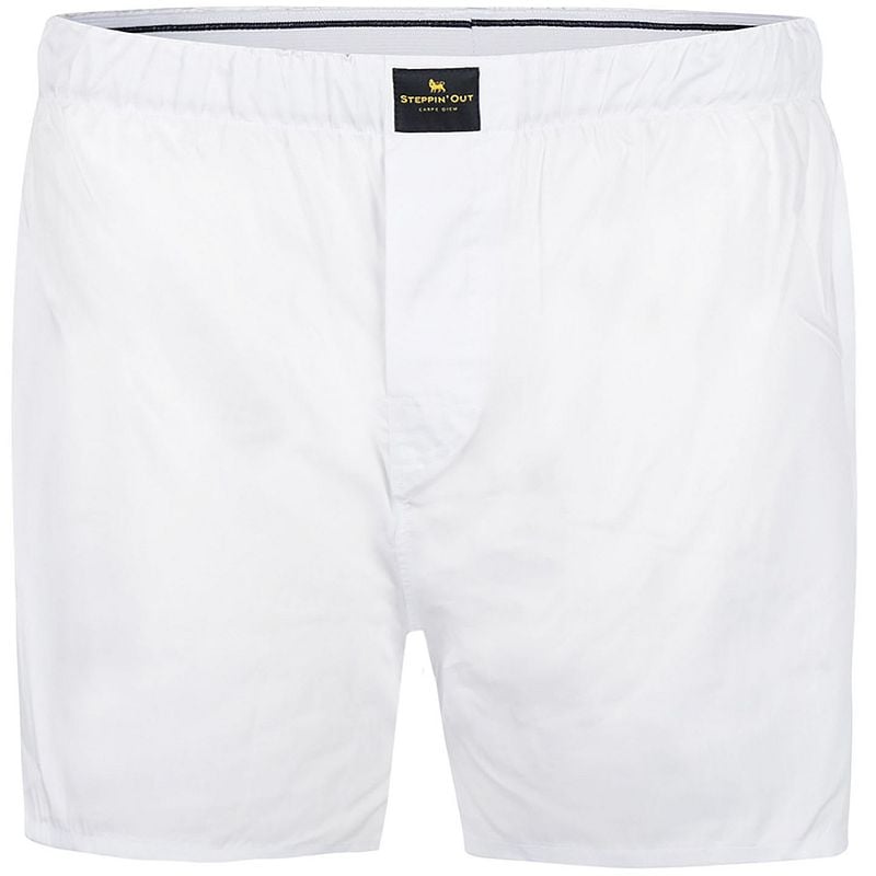 Steppin' Out Boxer weiß Oxford - Größe XXL günstig online kaufen