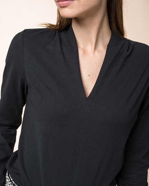 Langarmshirt Aus 100% Bio-baumwolle 'Kelch Shirt' günstig online kaufen