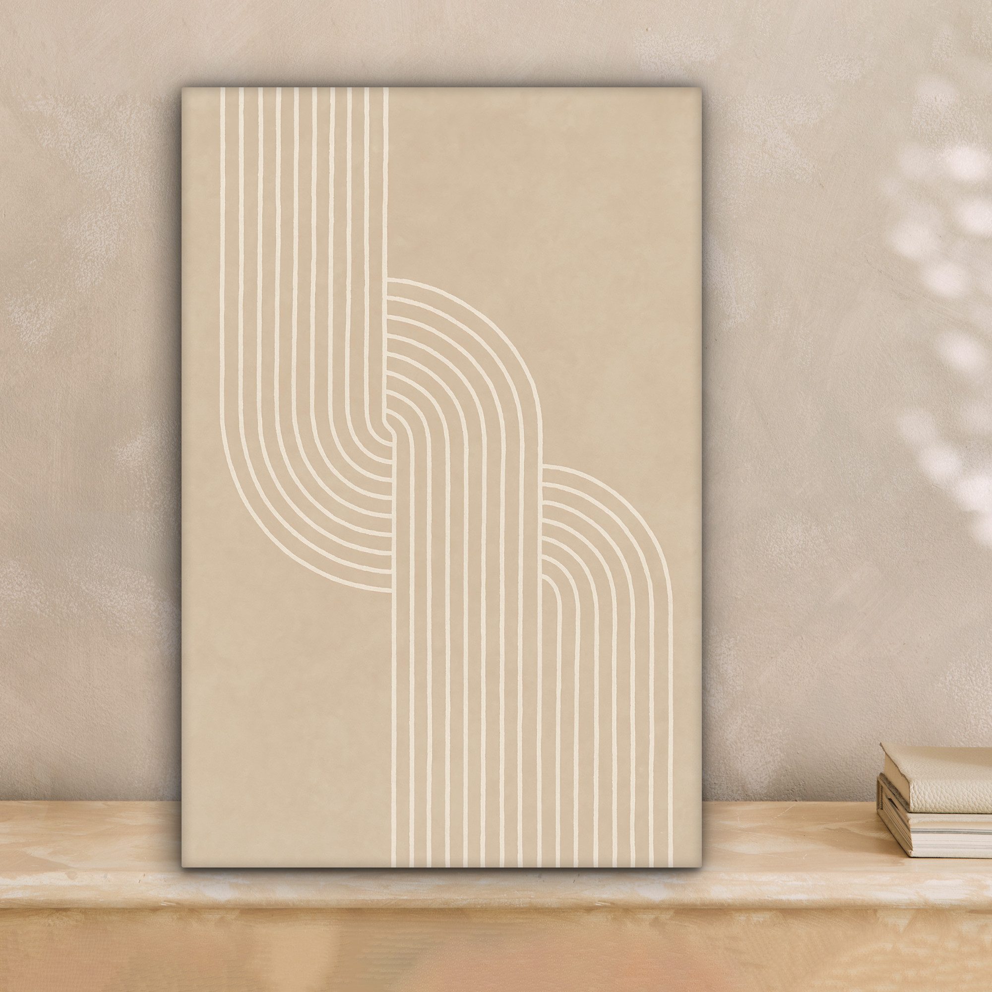OneMillionCanvasses® Leinwandbild Parallele Linien - Leichte günstig online kaufen