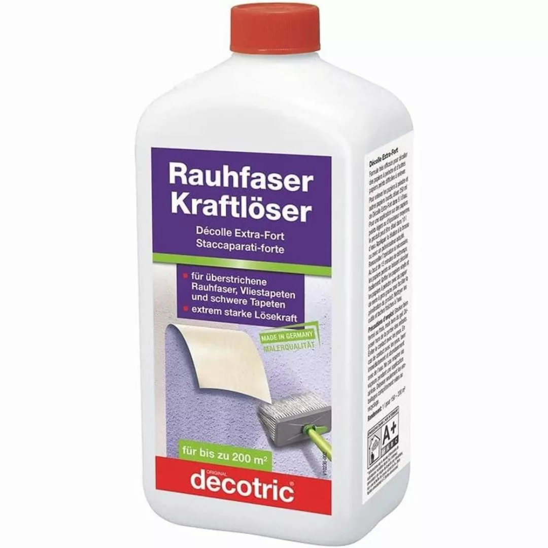 decotric® Wandfarbe Rauhfaser-Tapeten-Kraftlöser Tapetenablöser Tapetenlöse günstig online kaufen