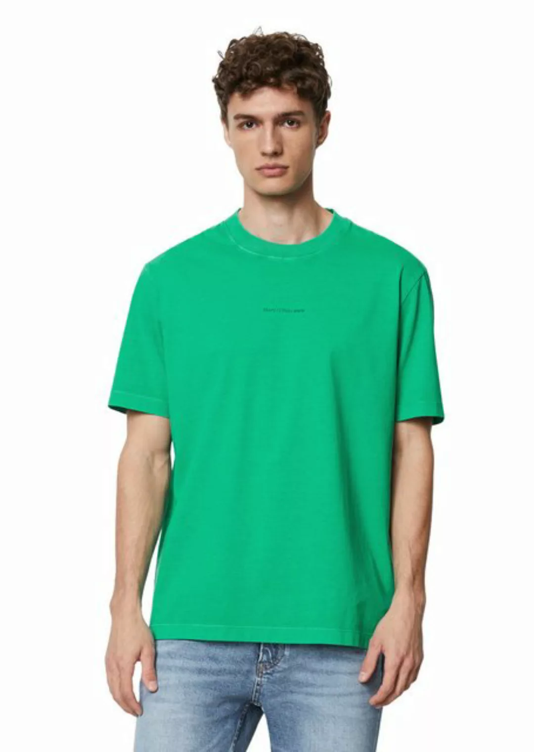 Marc O'Polo DENIM T-Shirt aus reiner Bio-Baumwolle günstig online kaufen