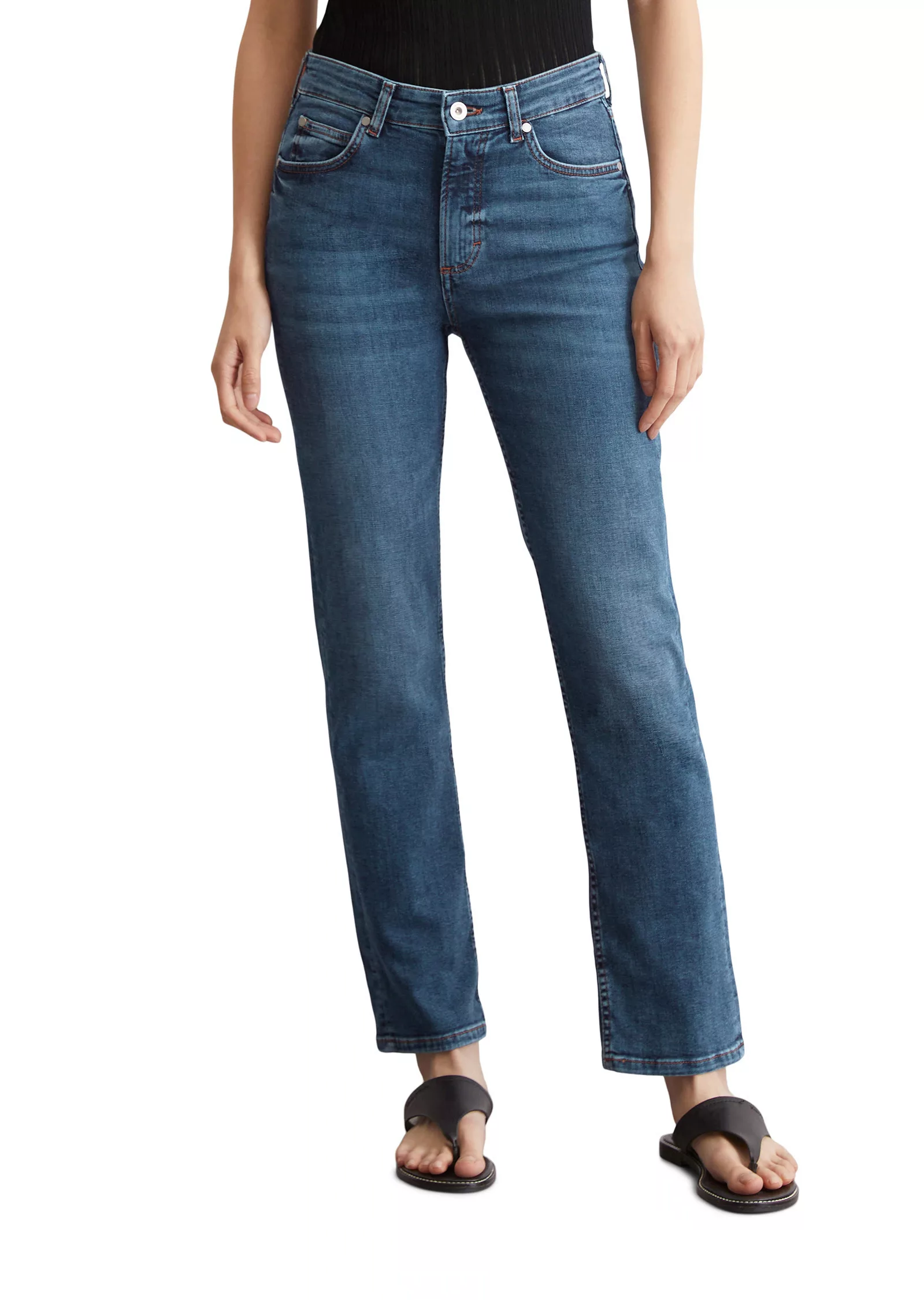 Marc OPolo Straight-Jeans "aus Organic-Cotton-Mix" günstig online kaufen