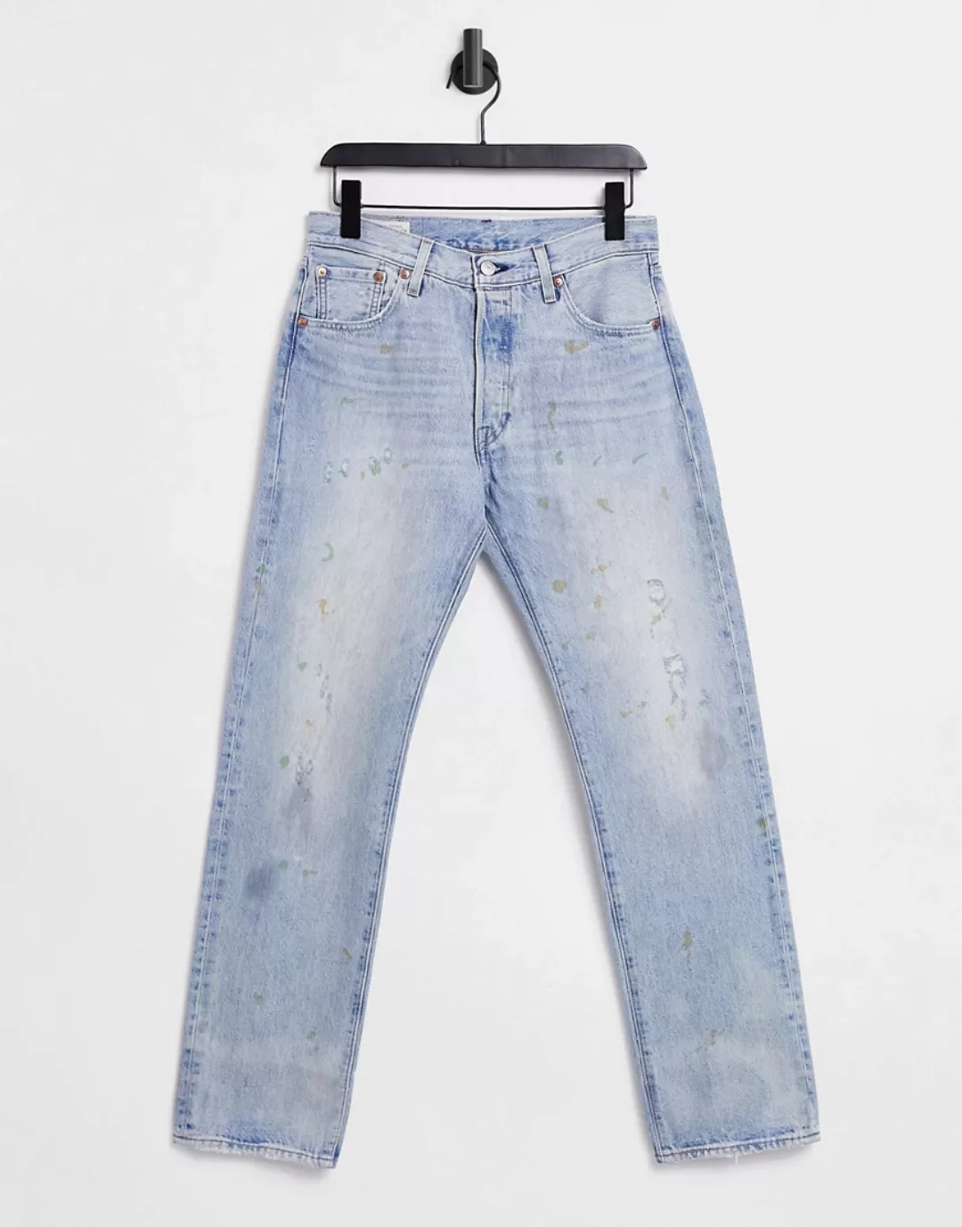 Levi's – 501 '93 – Jeans mit geradem Schnitt-Blau günstig online kaufen