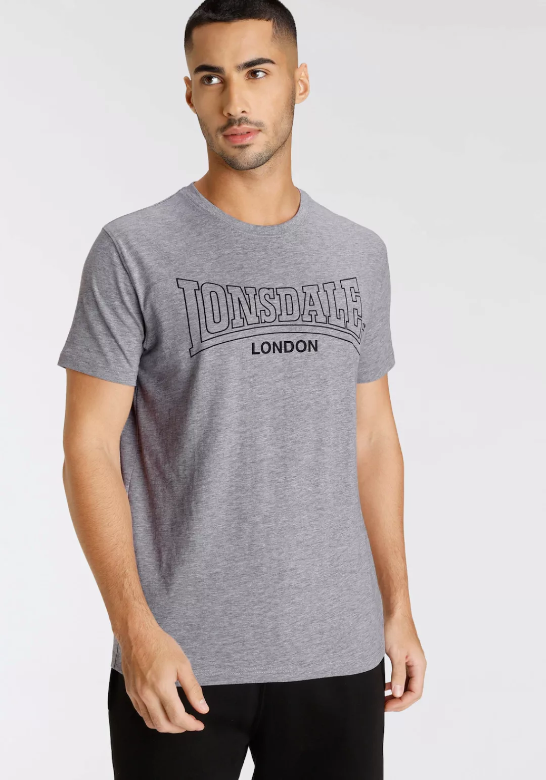 Lonsdale T-Shirt Lonsdale Herren T-Shirt Dreierpack Beanley günstig online kaufen