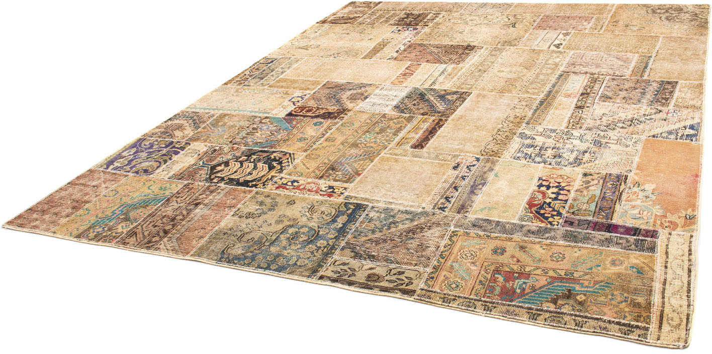 morgenland Teppich »Patchwork - 292 x 230 cm - mehrfarbig«, rechteckig, Woh günstig online kaufen
