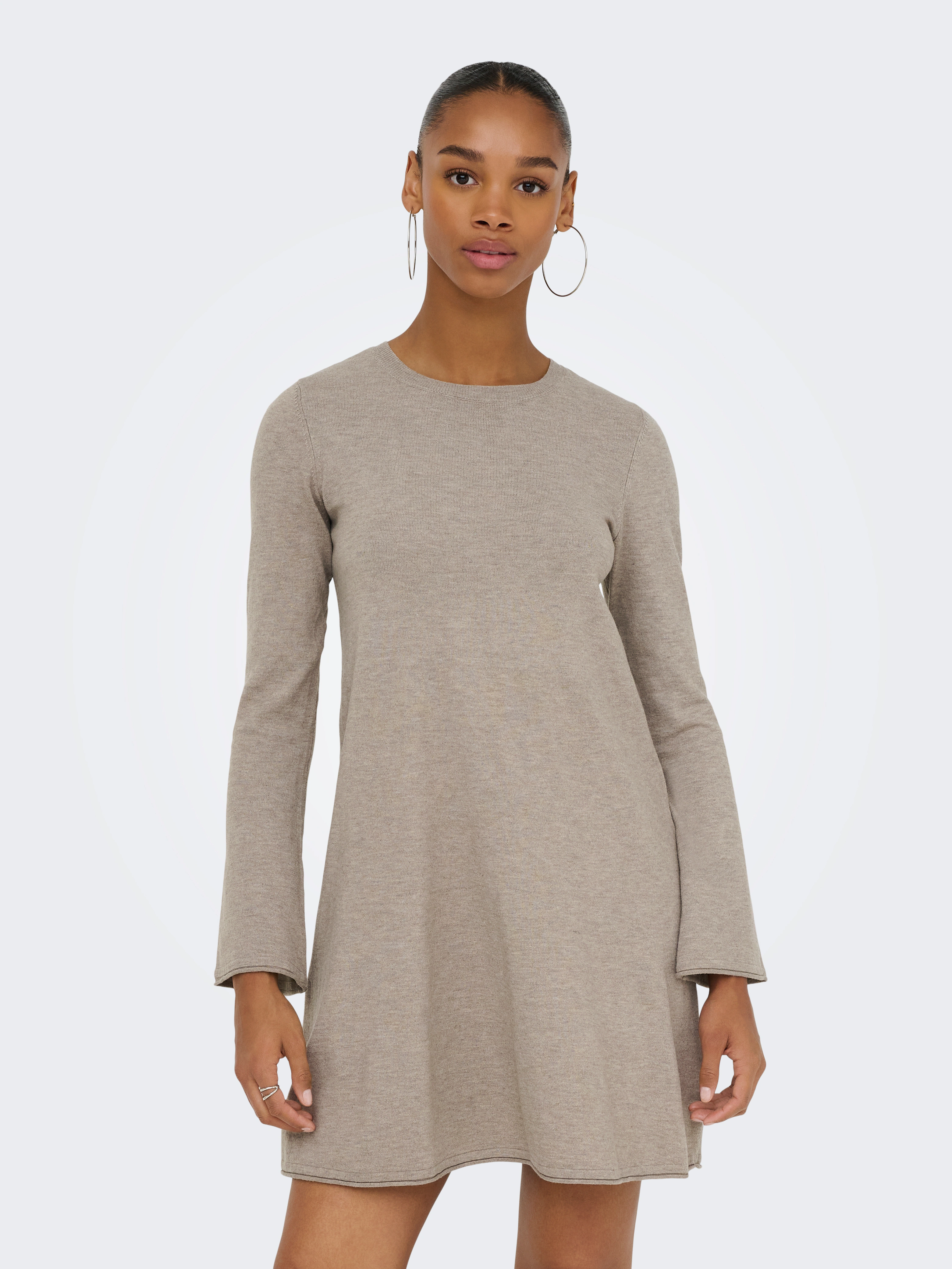 ONLY Midikleid "ONLAMALIO LIFE LS ONECK DRESS KNT", Sommerkleid günstig online kaufen