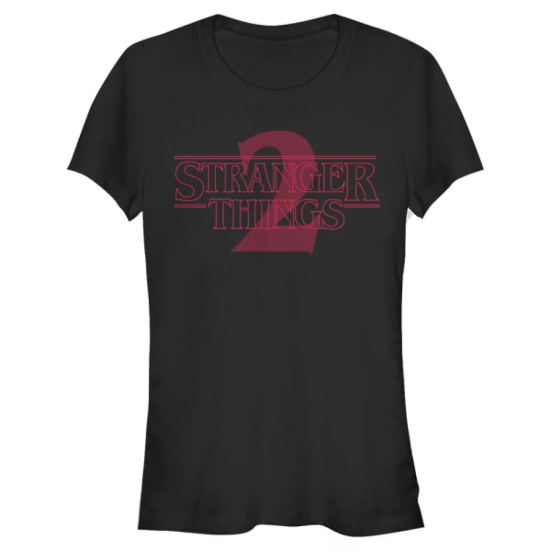 Netflix - Stranger Things - Logo Stranger Two Opacity - Frauen T-Shirt günstig online kaufen
