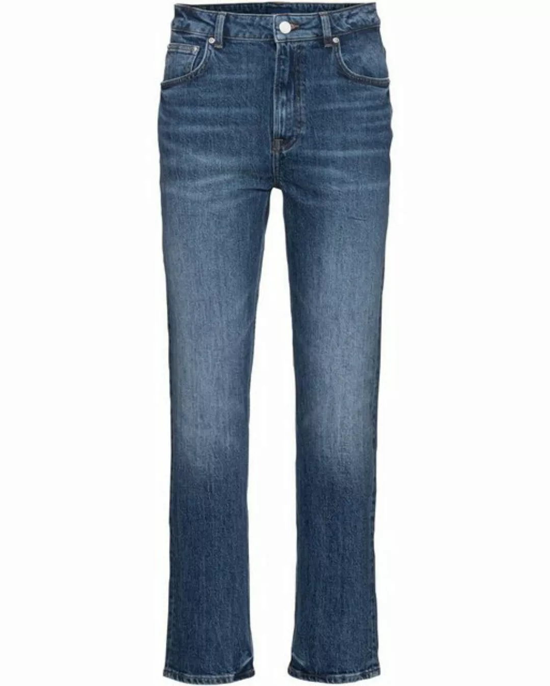 Gant Straight-Jeans STRAIGHT CROPPED JEANS Verkürzte Jeans mit geradem Bein günstig online kaufen