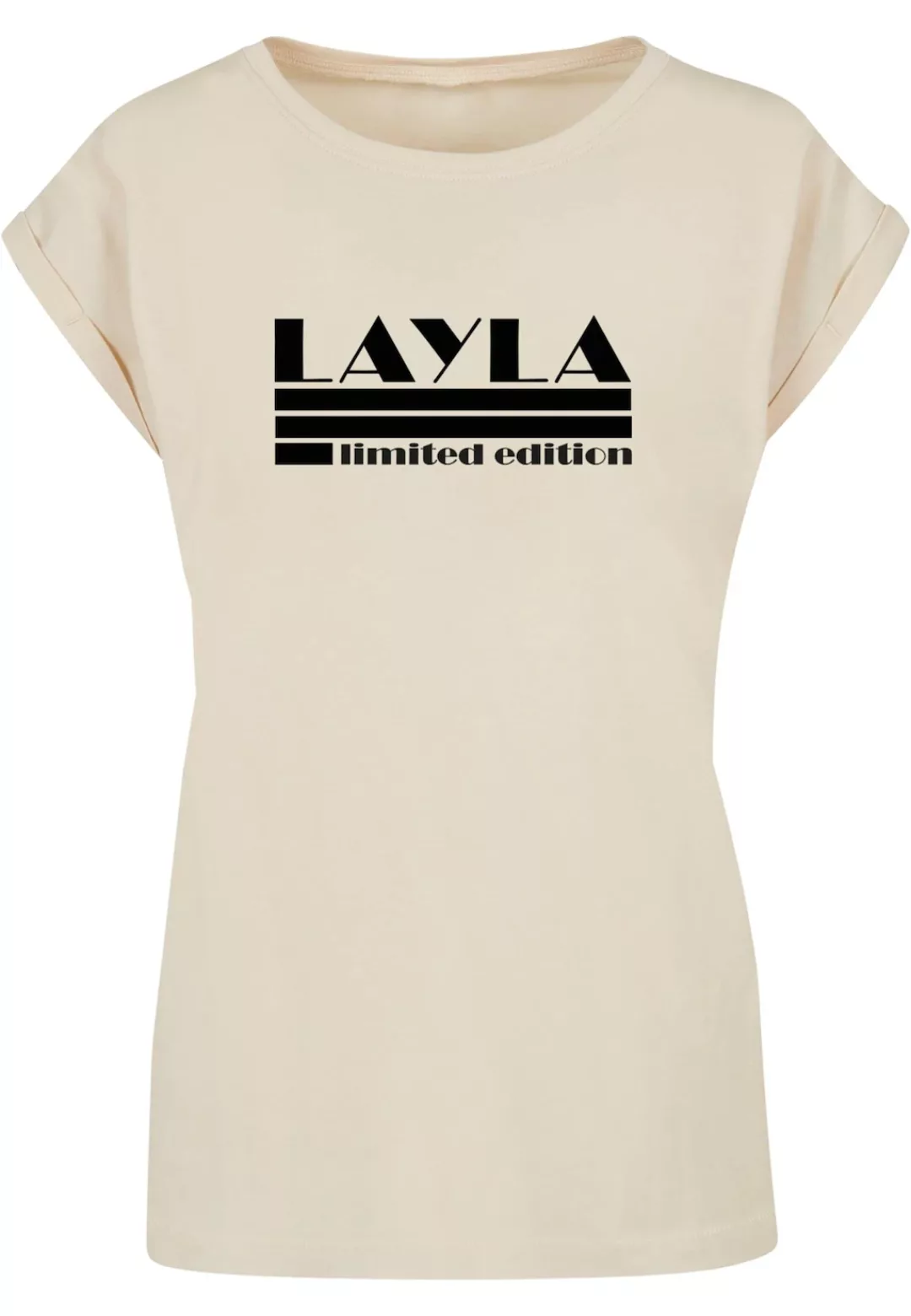 Merchcode T-Shirt "Merchcode Damen Ladies Layla - Limited Edition T-Shirt" günstig online kaufen