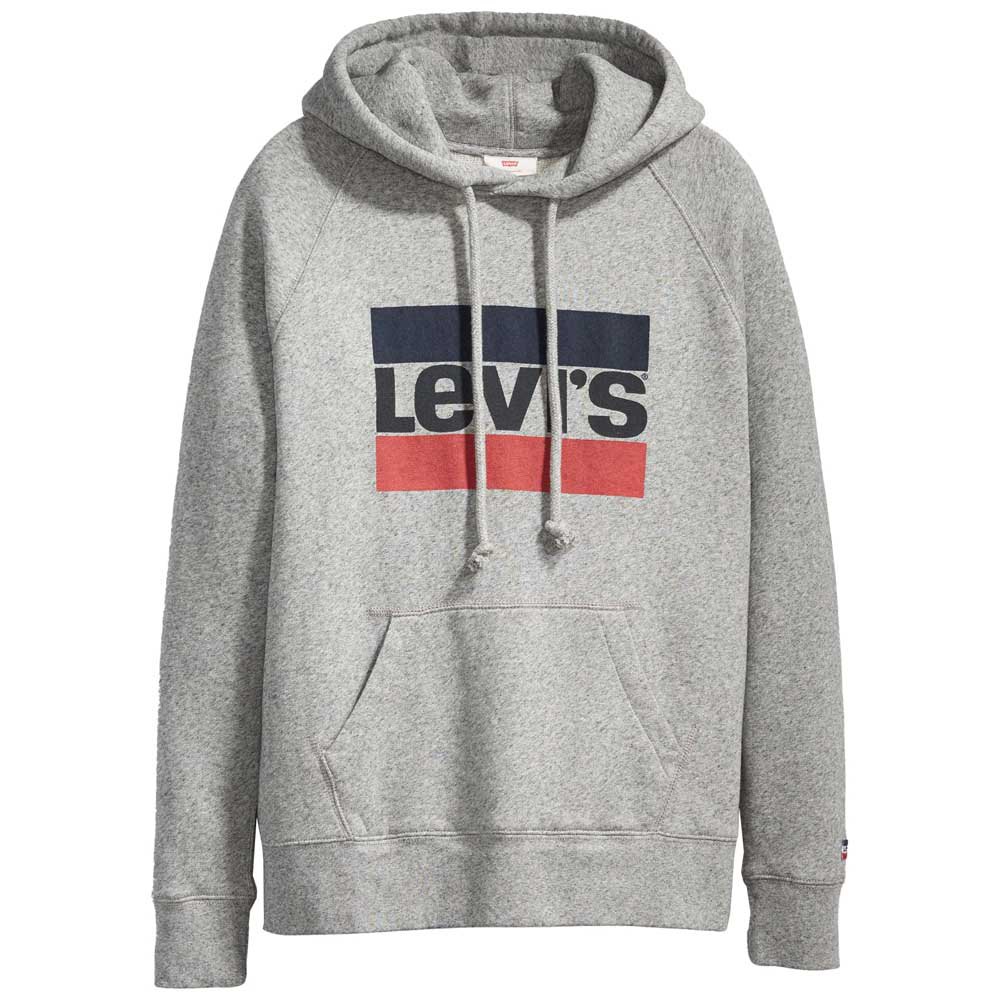 Levi´s ® Graphic Standard Kapuzenpullover XS Heather Grey günstig online kaufen