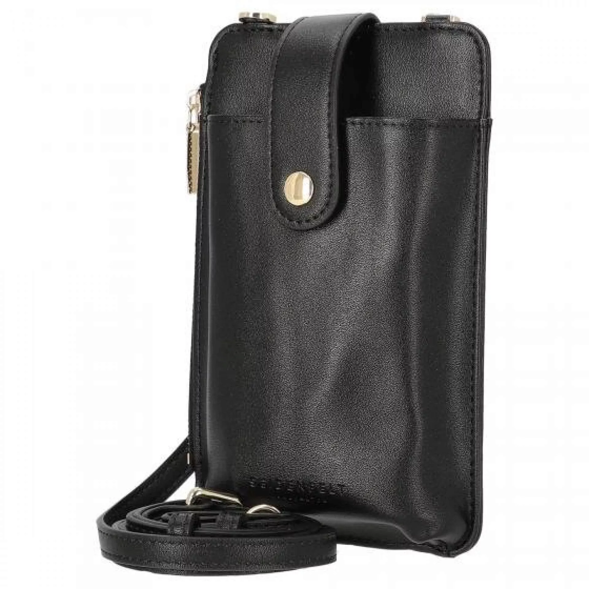Seidenfelt Handytasche mit Geldbörse Medja Collection Cellphone Bag black/g günstig online kaufen