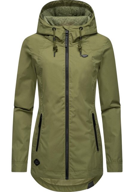 Ragwear Outdoorjacke Zuzka stylische Übergangsjacke mit großer Kapuze günstig online kaufen