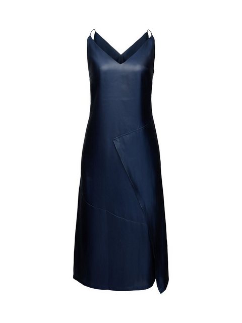 Esprit Maxikleid Slipdress im Metallic-Look, Twist-Detail hinten günstig online kaufen