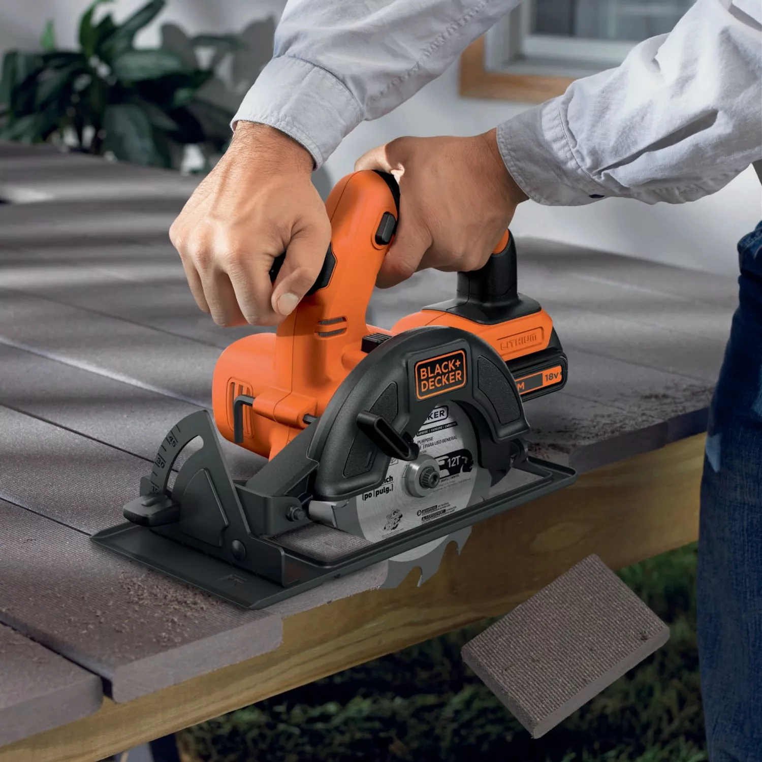 Black+Decker Akku-Kreissäge 18 V BDCCS18 140 mm günstig online kaufen