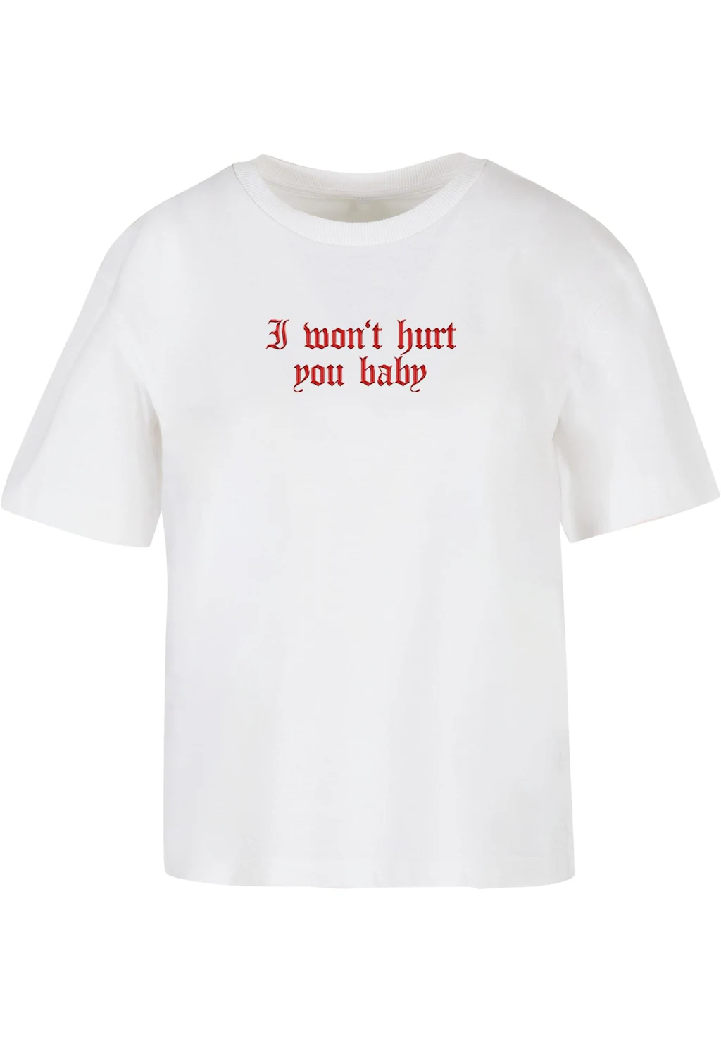 Miss Tee T-Shirt "Miss Tee Damen Wont Hurt Tee" günstig online kaufen