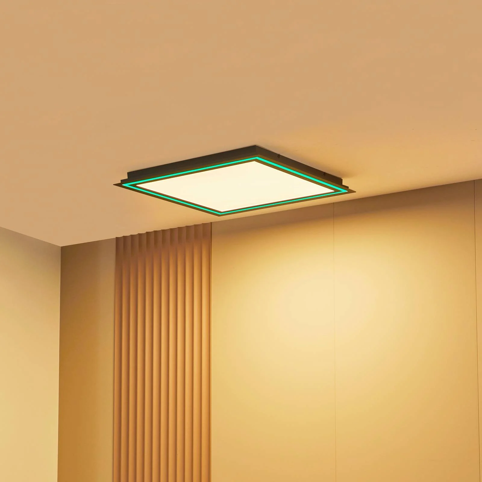 Lucande Leicy LED-Deckenlampe RGBW weiß 64cm günstig online kaufen
