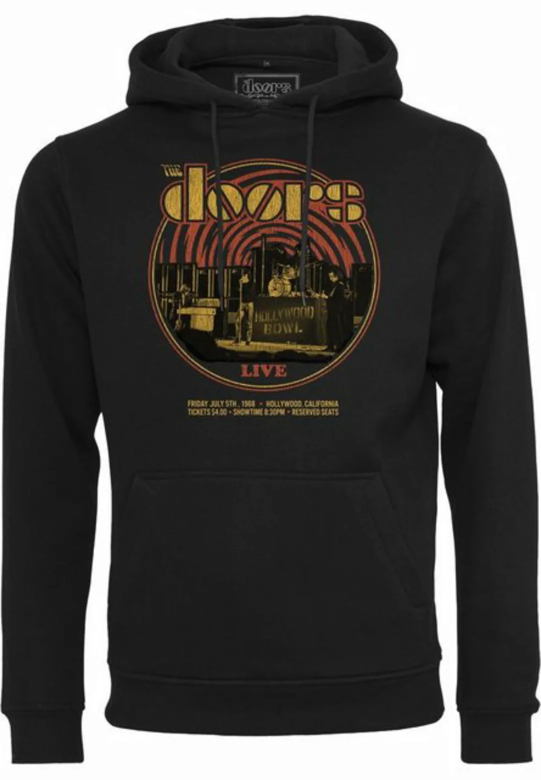 Merchcode Sweatshirt Merchcode Herren The Doors Warp Hoody (1-tlg) günstig online kaufen