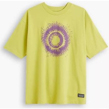 Levis  T-Shirts & Poloshirts A1005 SKATE BOX TEE-0007 GREEN PURPLE günstig online kaufen