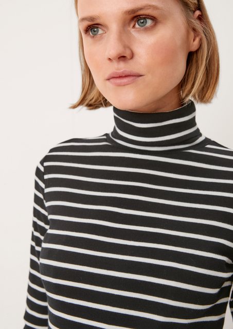 s.Oliver Langarmshirt Langarmshirt mit Turtleneck günstig online kaufen