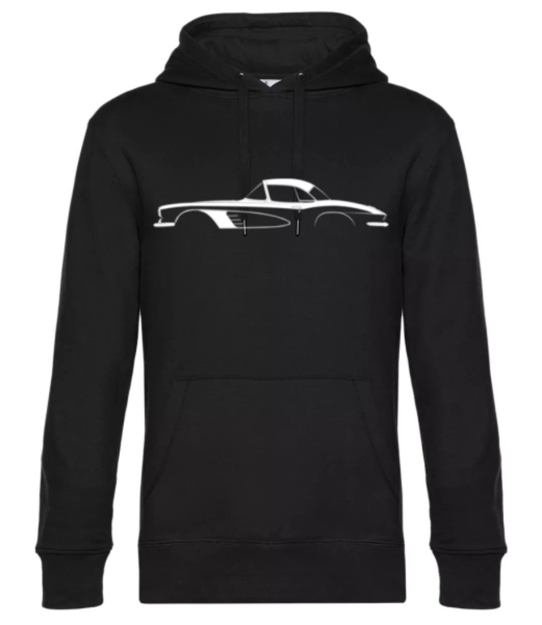 'Chevrolet Corvette C1 1961' Silhouette · Unisex Premium Hoodie günstig online kaufen