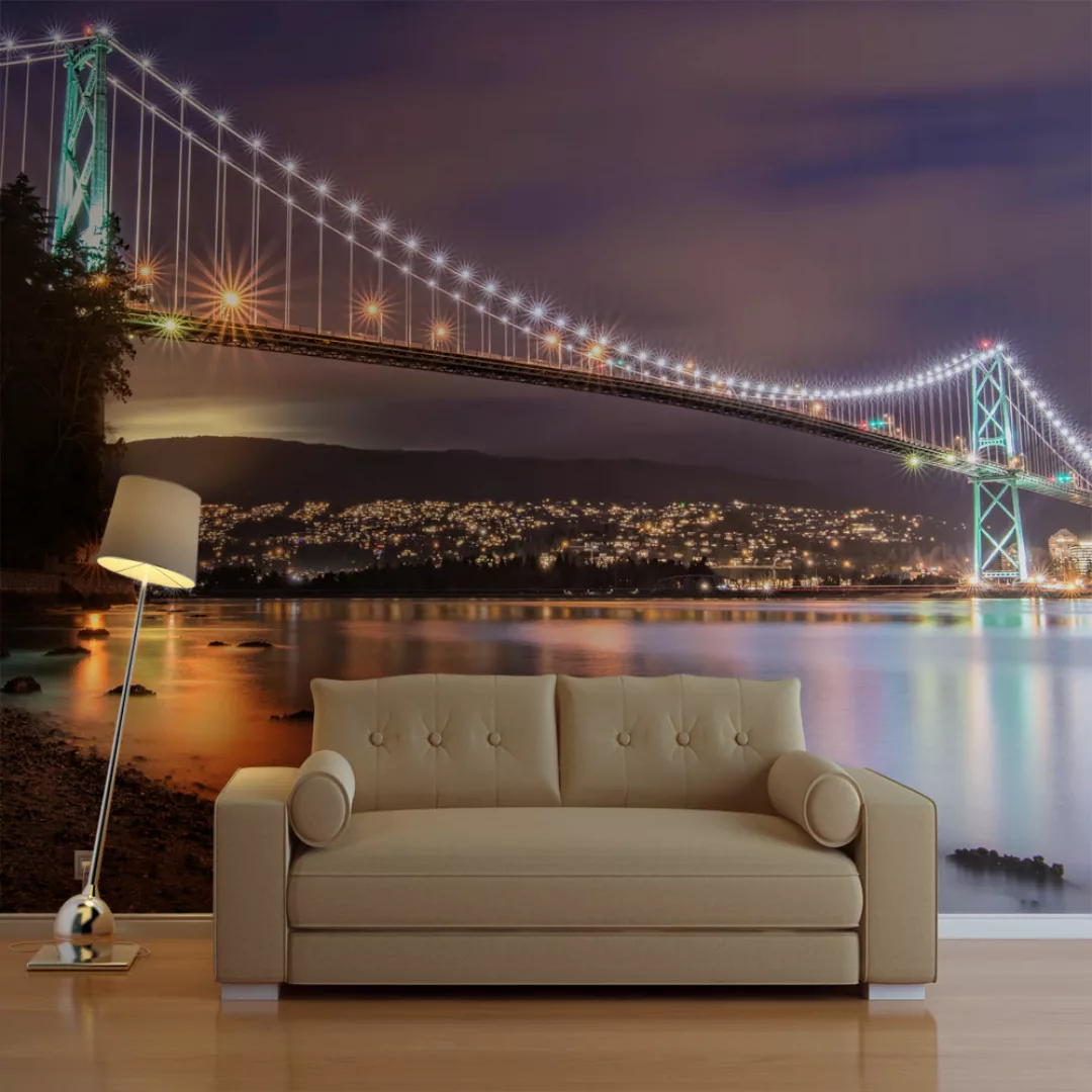 Fototapete - Lions Gate Bridge - Vancouver (canada) günstig online kaufen