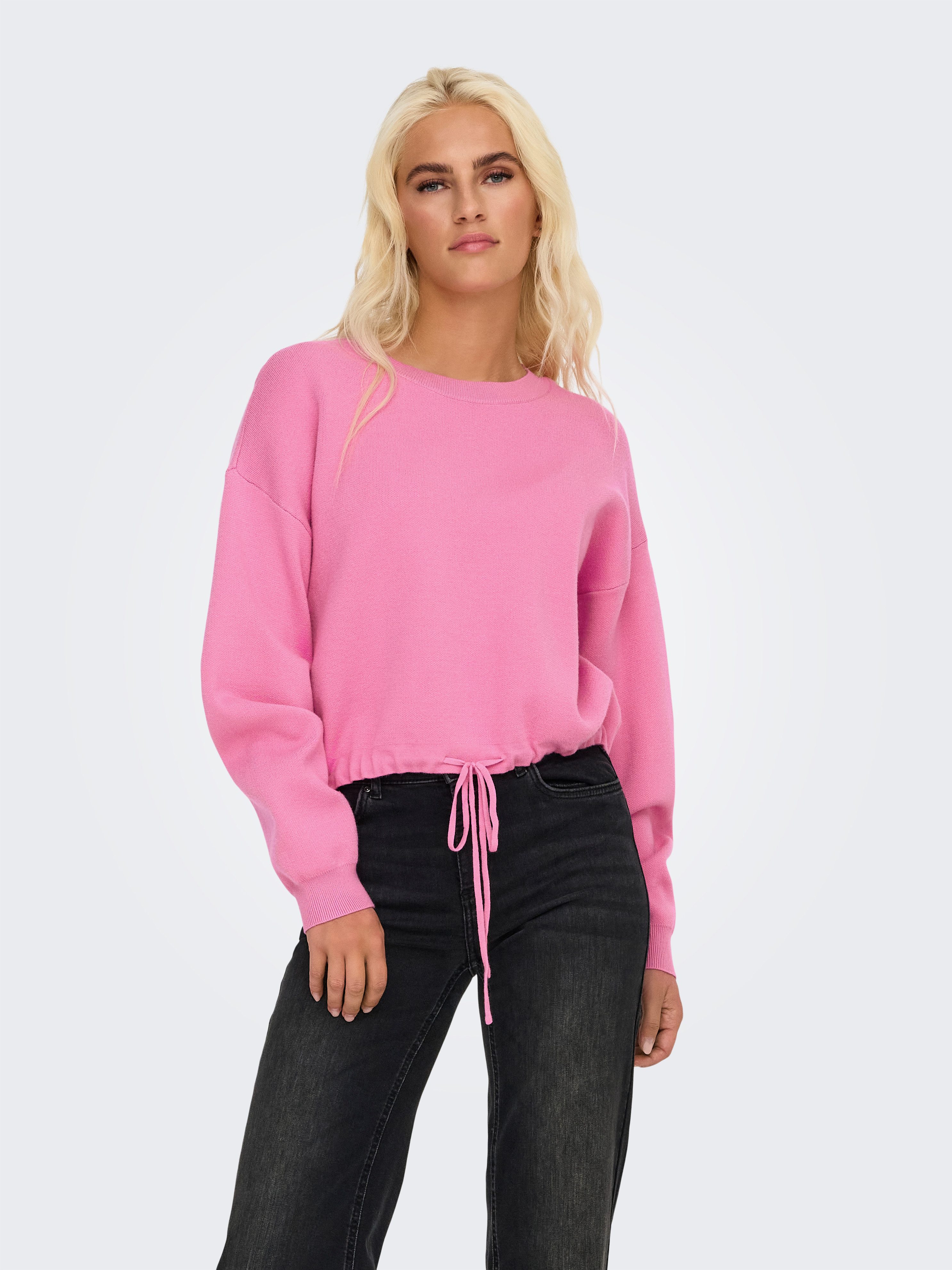 ONLY Strickpullover ONLSUMMER LIFE LS O-NECK günstig online kaufen