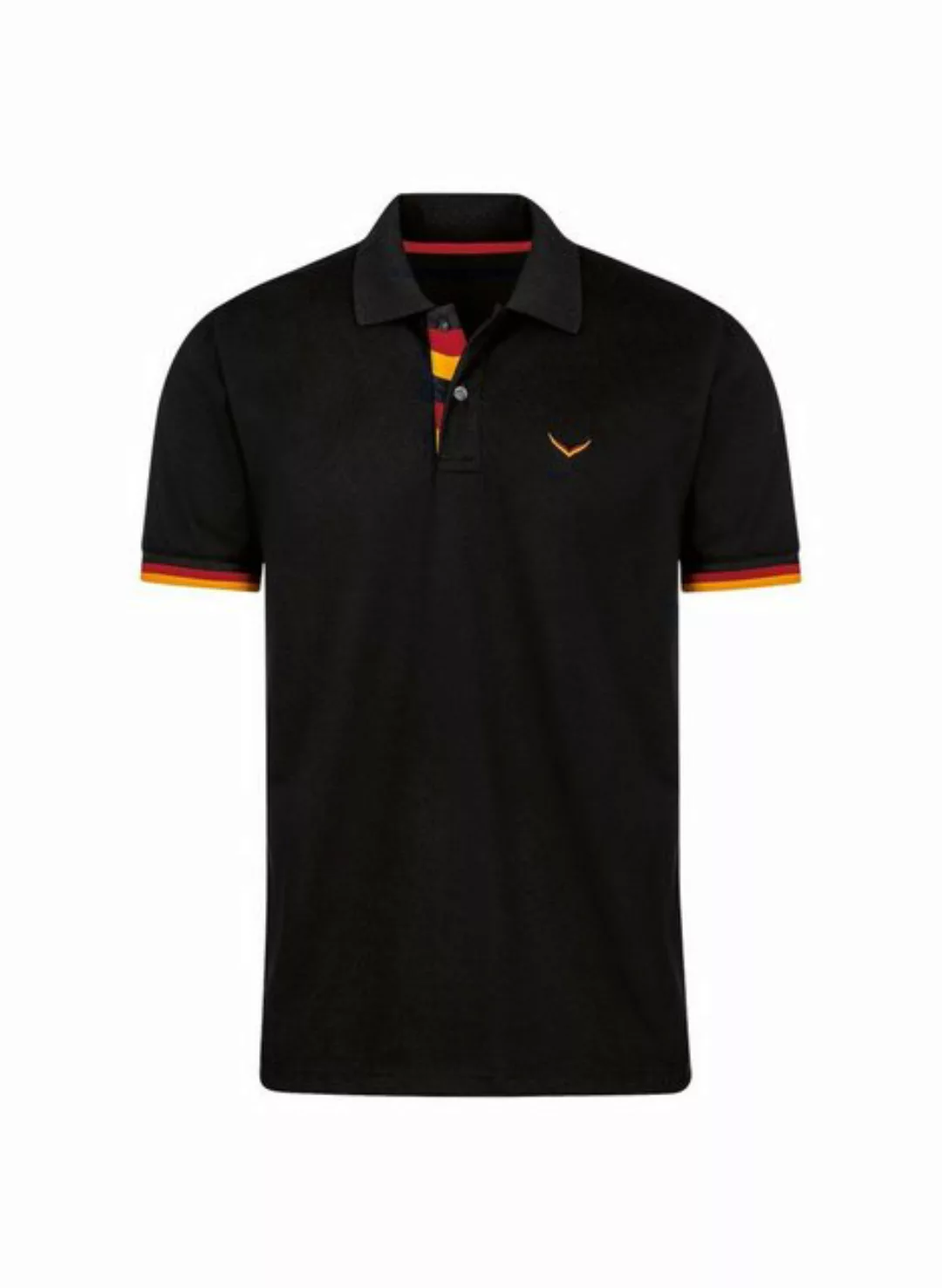 Trigema Poloshirt TRIGEMA Deutschland Poloshirt (1-tlg) günstig online kaufen