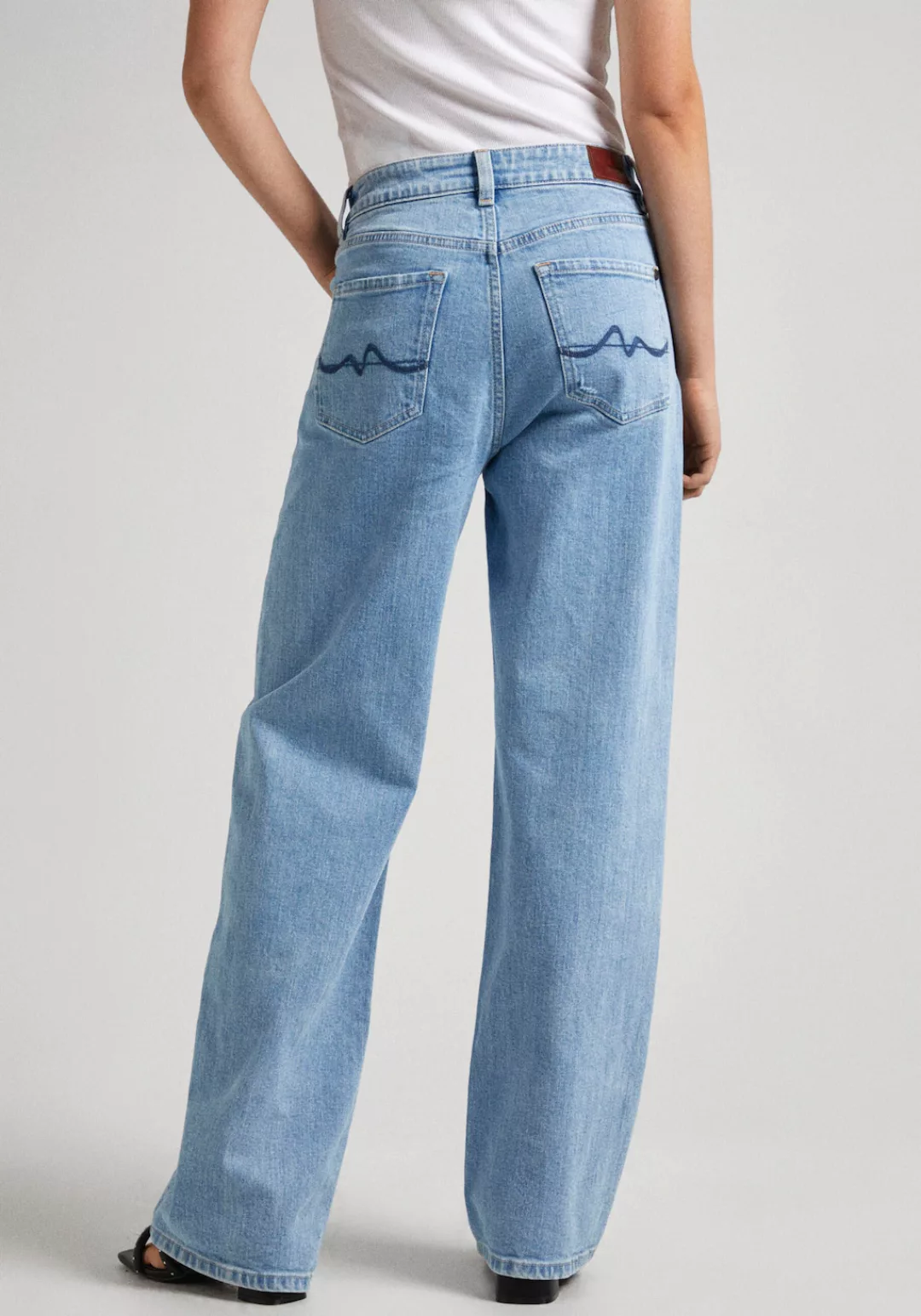 Pepe Jeans Loose-fit-Jeans LOOSE ST JEANS HW mit geradem, weitem Bein günstig online kaufen