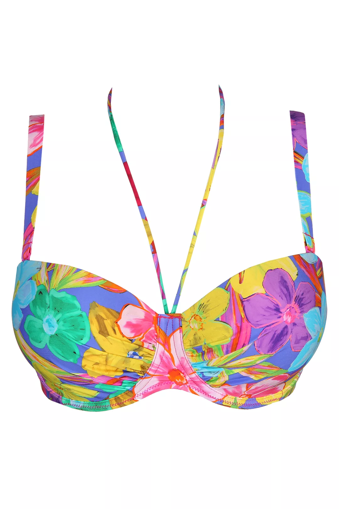 PrimaDonna Bikini-Oberteil, trägerlos unterlegt Sazan 80F mehrfarbig günstig online kaufen